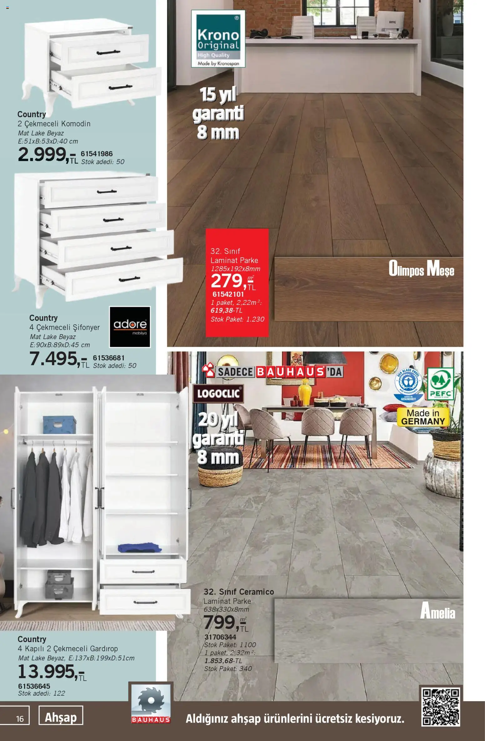 Bauhaus Katalog - 03.01.2026 tarihinden itibaren geçerlidir | Sayfa: 16