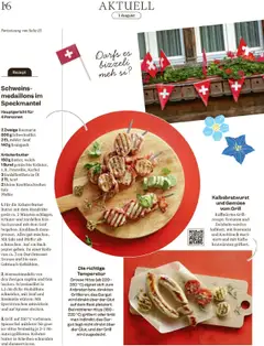 Migros - Magazin ab 28.07.2025 | Seite: 16 | Produkte: Butter, Pfeffer, Salz, Grill