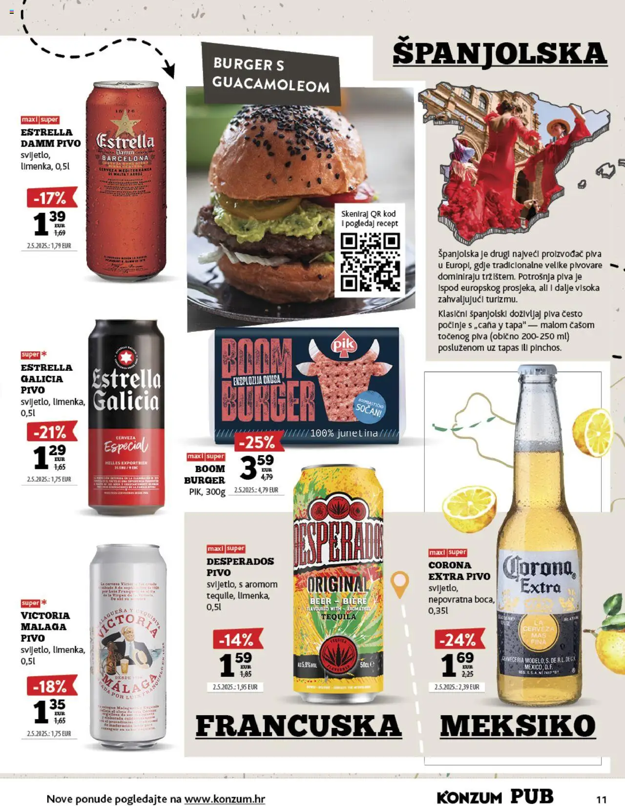 Konzum katalog | vrijedi od 15.09.2025 | Stranica: 11 | Proizvodi: Pivo