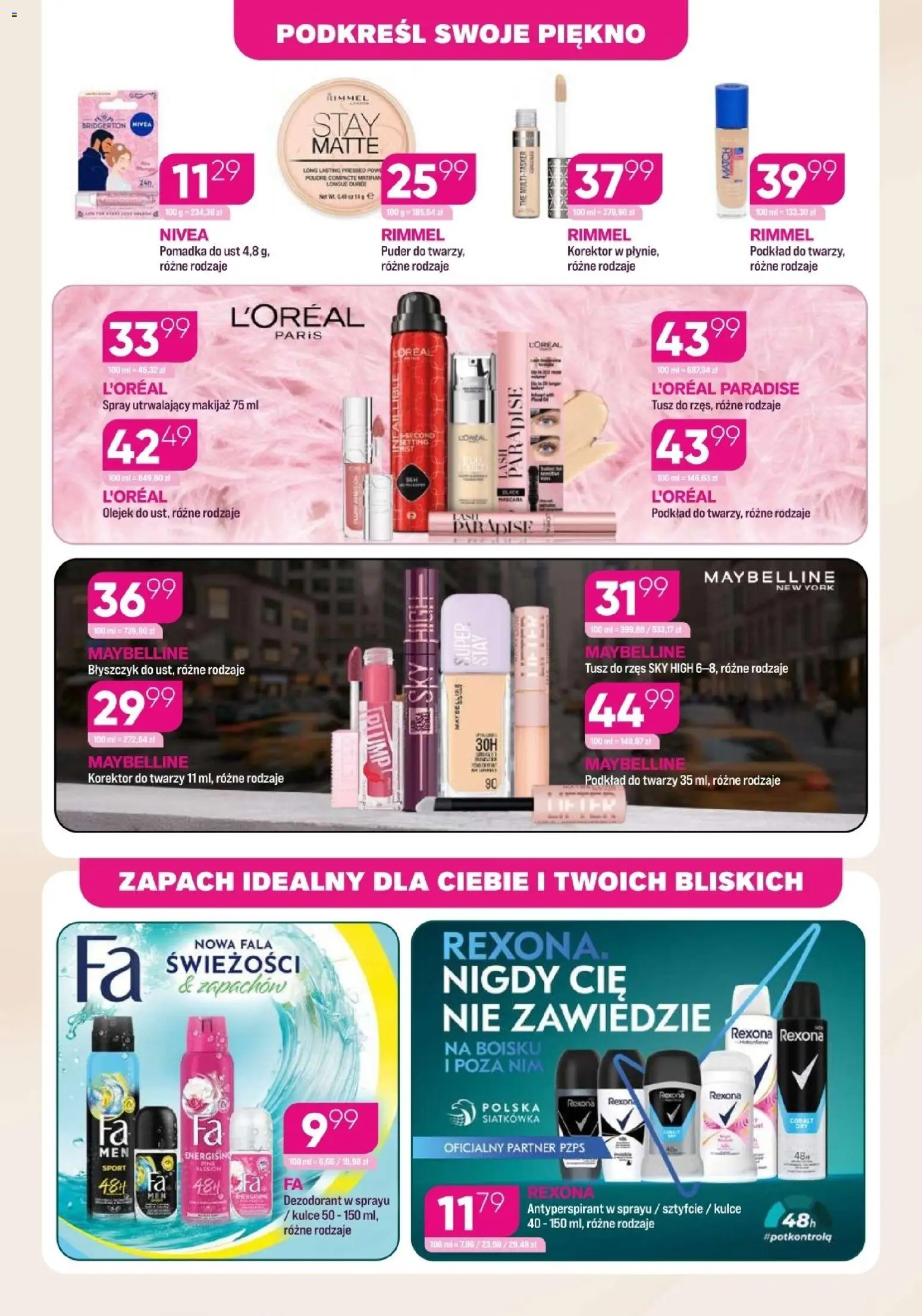 Koliber gazetka od 12.03.2026 | Strona: 2 | Produkty: Pomadka, Zapach, Makijaż, Antyperspirant