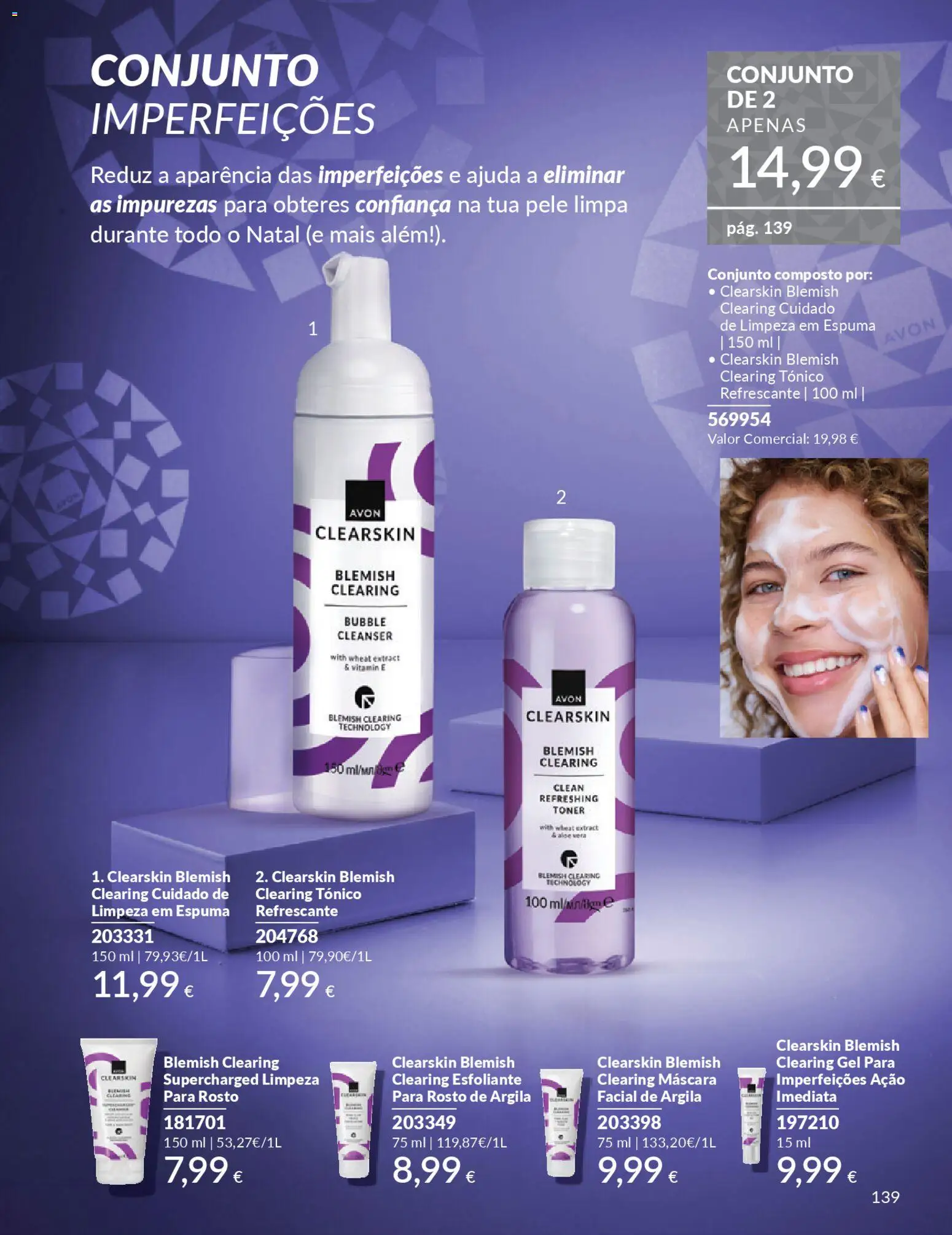Catálogo Avon Campanha 11 Black Friday │ válido de 01.11.2025 | Página: 139 | Produtos: Toner, Argila, Máscara facial