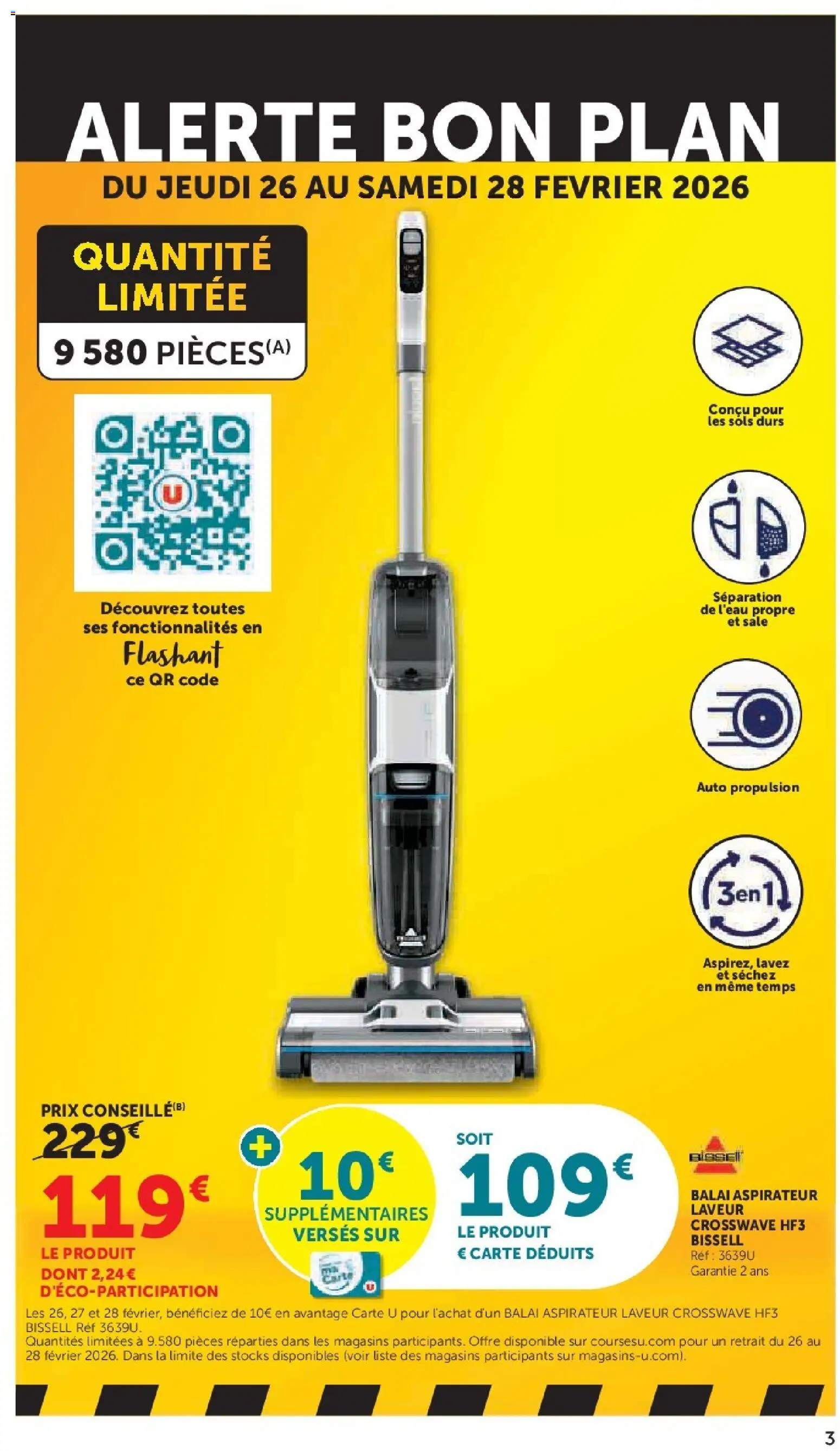 {H1} | Page: 3 | Produits: Aspirateur, Balai