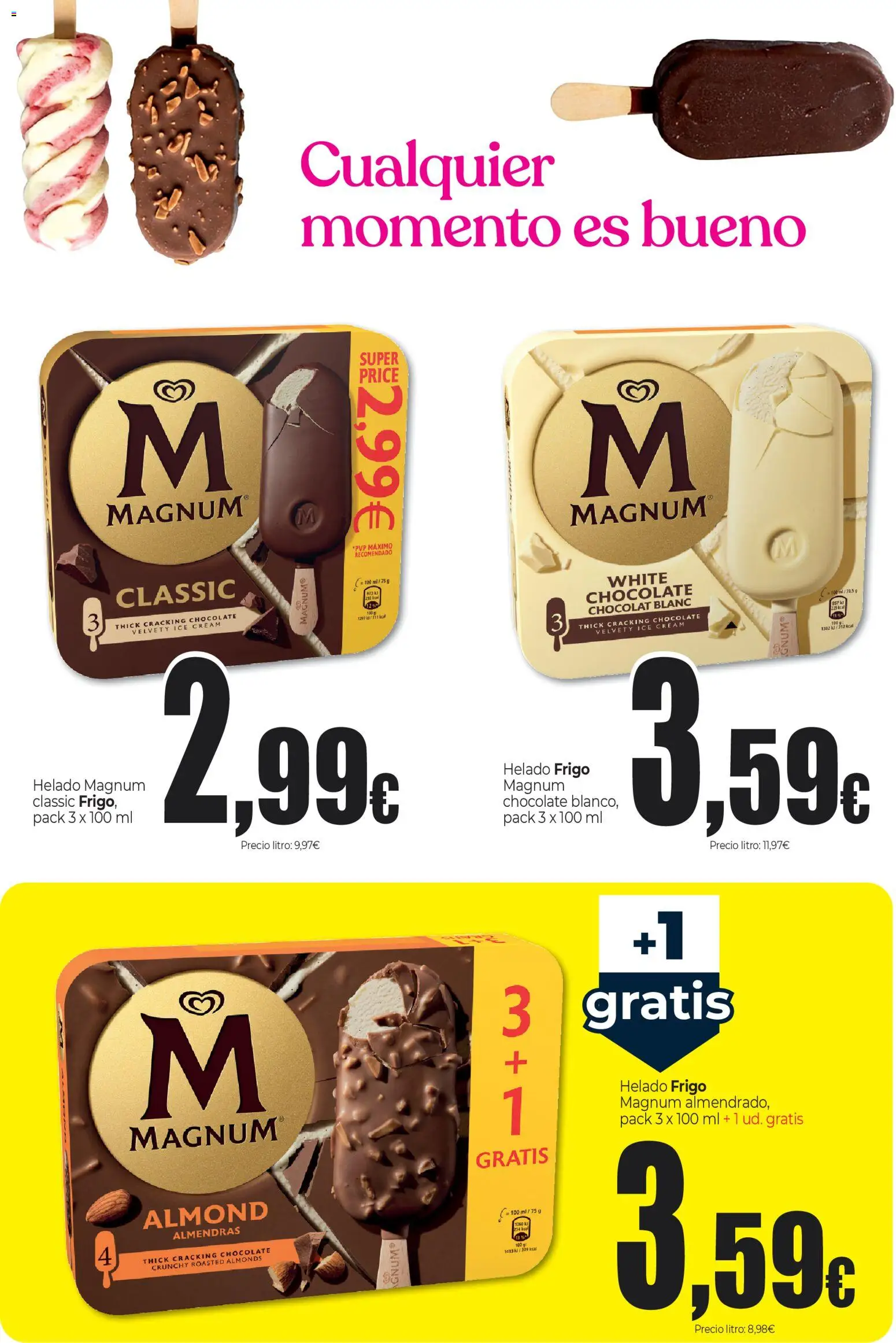 Unide - Especial Helados │ válido desde el 16.04.2026 | Página: 4 | Productos: Chocolate, Helado