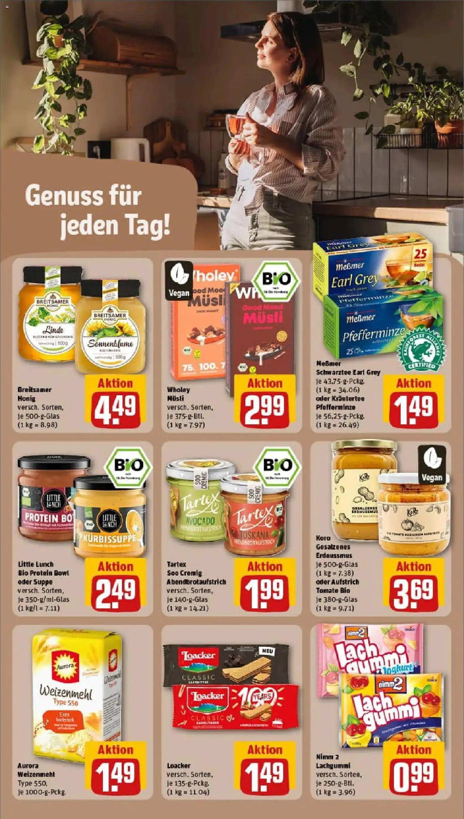 Rewe prospekt Langenselbold	 – gültig ab 10.11.2025 | Seite: 14 | Produkte: Musli, Butter, Weizenmehl, Avocado