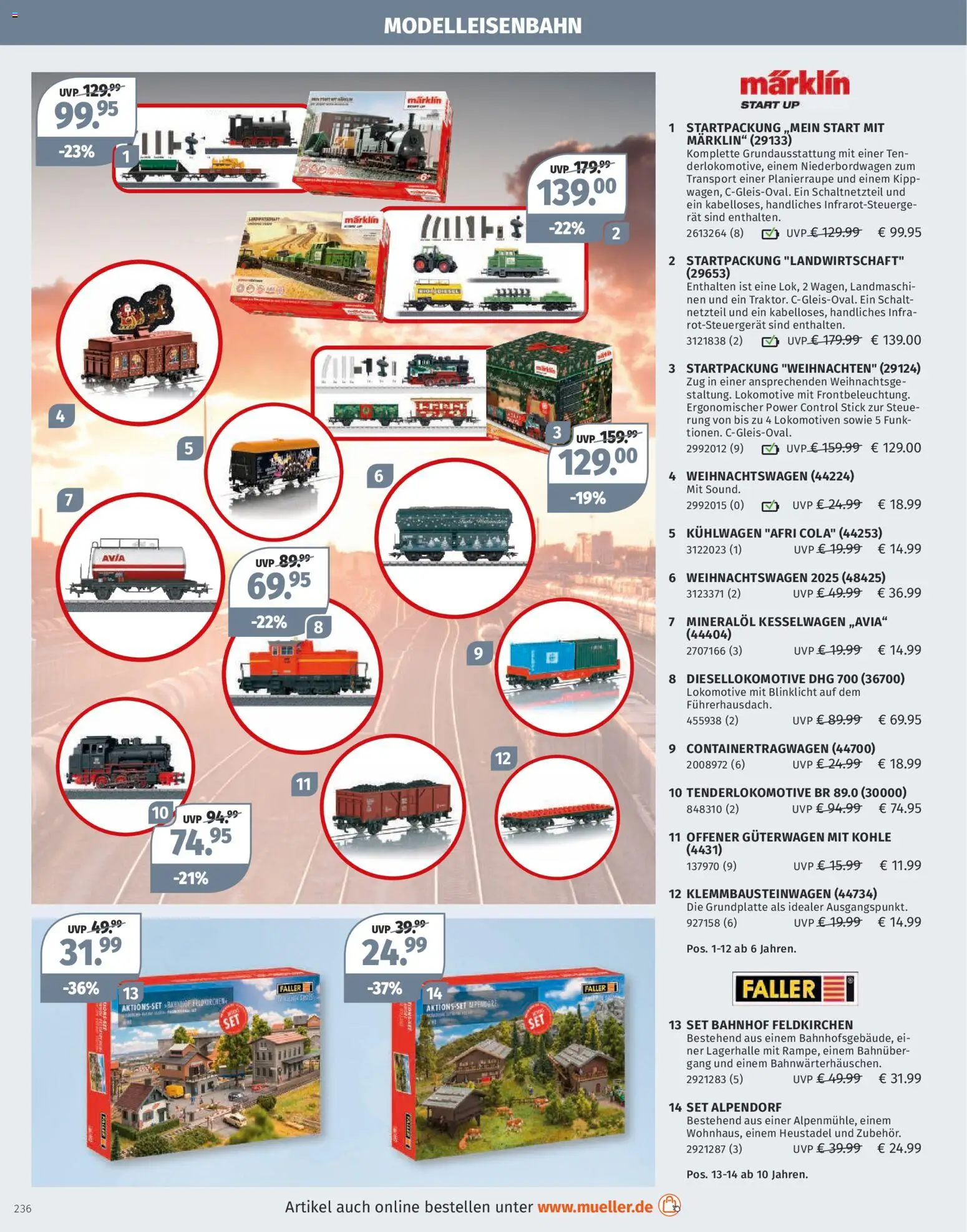 Müller Spielwarenkatalog – gültig ab 27.10.2025 | Seite: 236 | Produkte: Cola, Netzteil