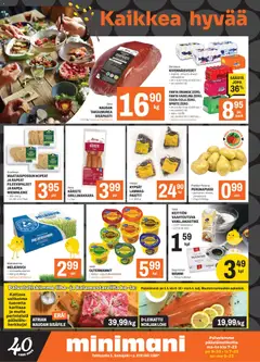 Minimani-mainoslehti voimassa 31.03.2026 alkaen