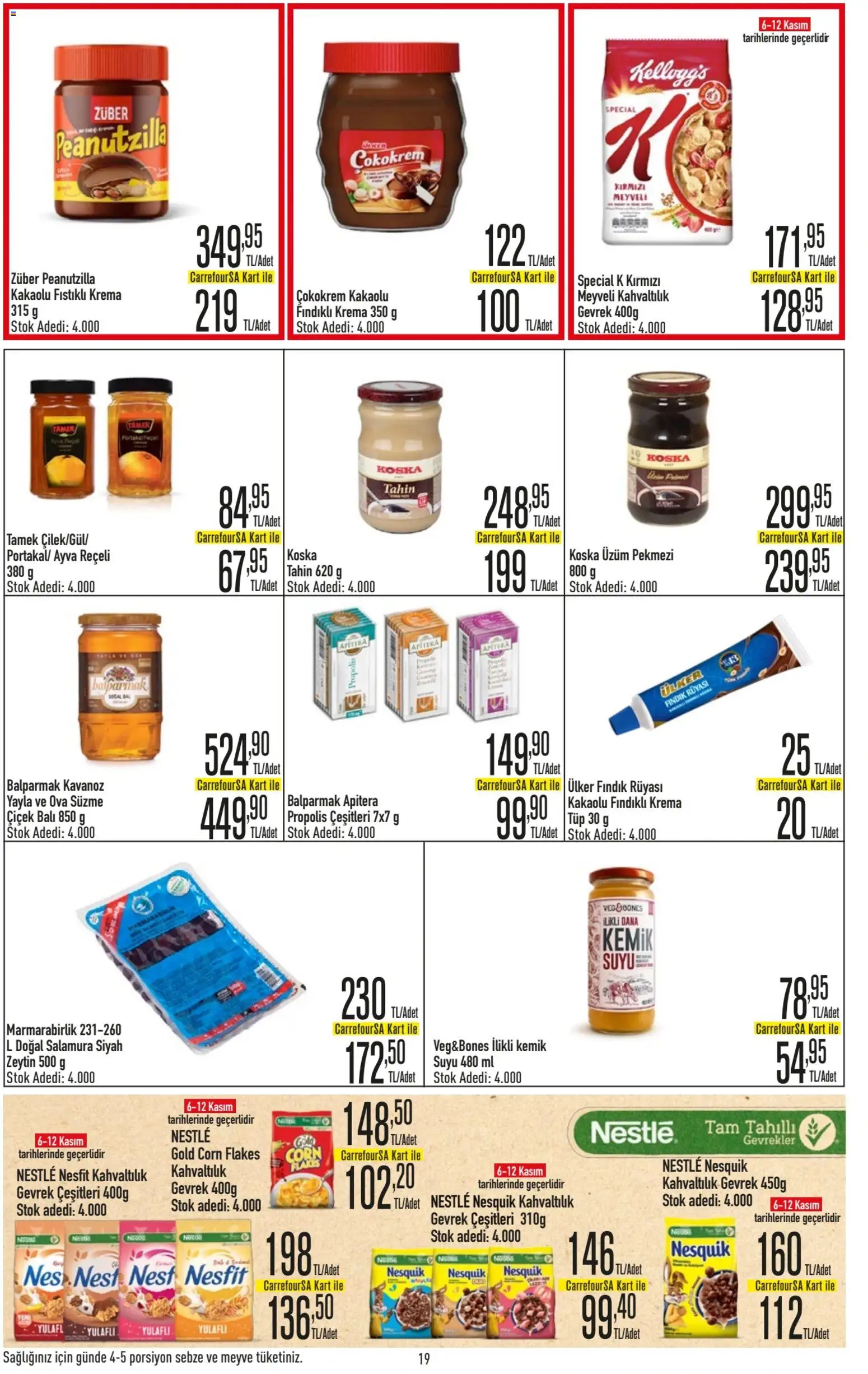 CarrefourSA Katalog - 06.11.2025 tarihinden itibaren geçerlidir | Sayfa: 19 | Ürünler: Ayva, Meyve, Üzüm, Zeytin