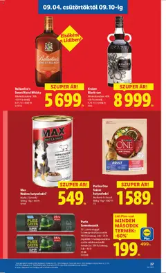 Lidl akciós ujság - amely érvényes a következő dátumtól: 04.09.2025 | Oldal: 27