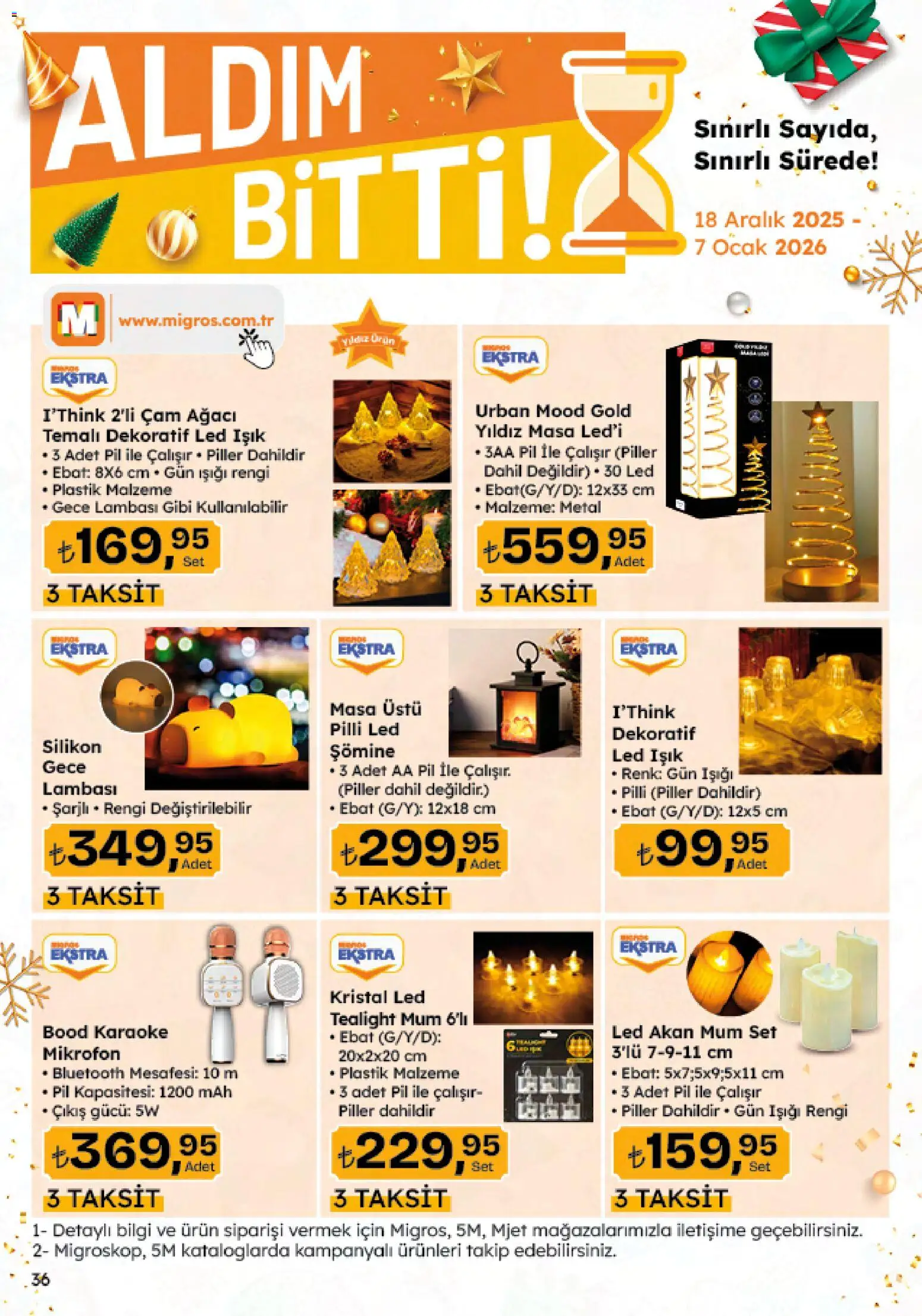 Migros Katalog - Migroskop - 18.12.2025 tarihinden itibaren geçerlidir | Sayfa: 177