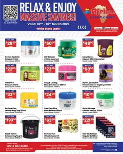 Africa Cash & Carry specials catalogue – valid from 02.03.2026