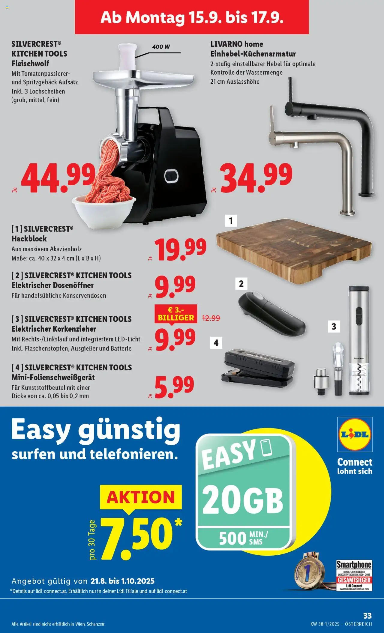 Lidl Flugblatt gültig ab 11.09.2025 | Seite: 35 | Produkte: Smartphone, Batterie