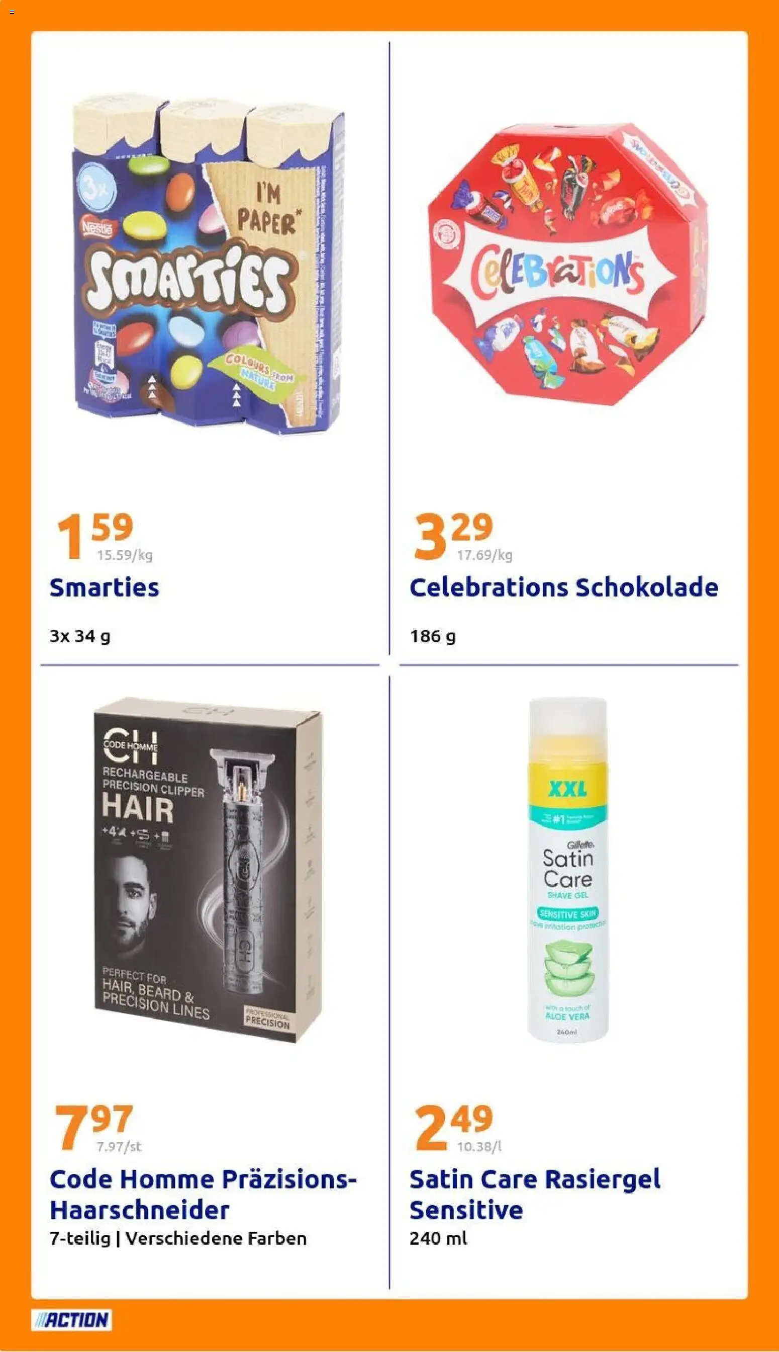 Action Prospekt – gültig ab 15.04.2026 | Seite: 18 | Produkte: Schokolade, Smarties, Celebrations