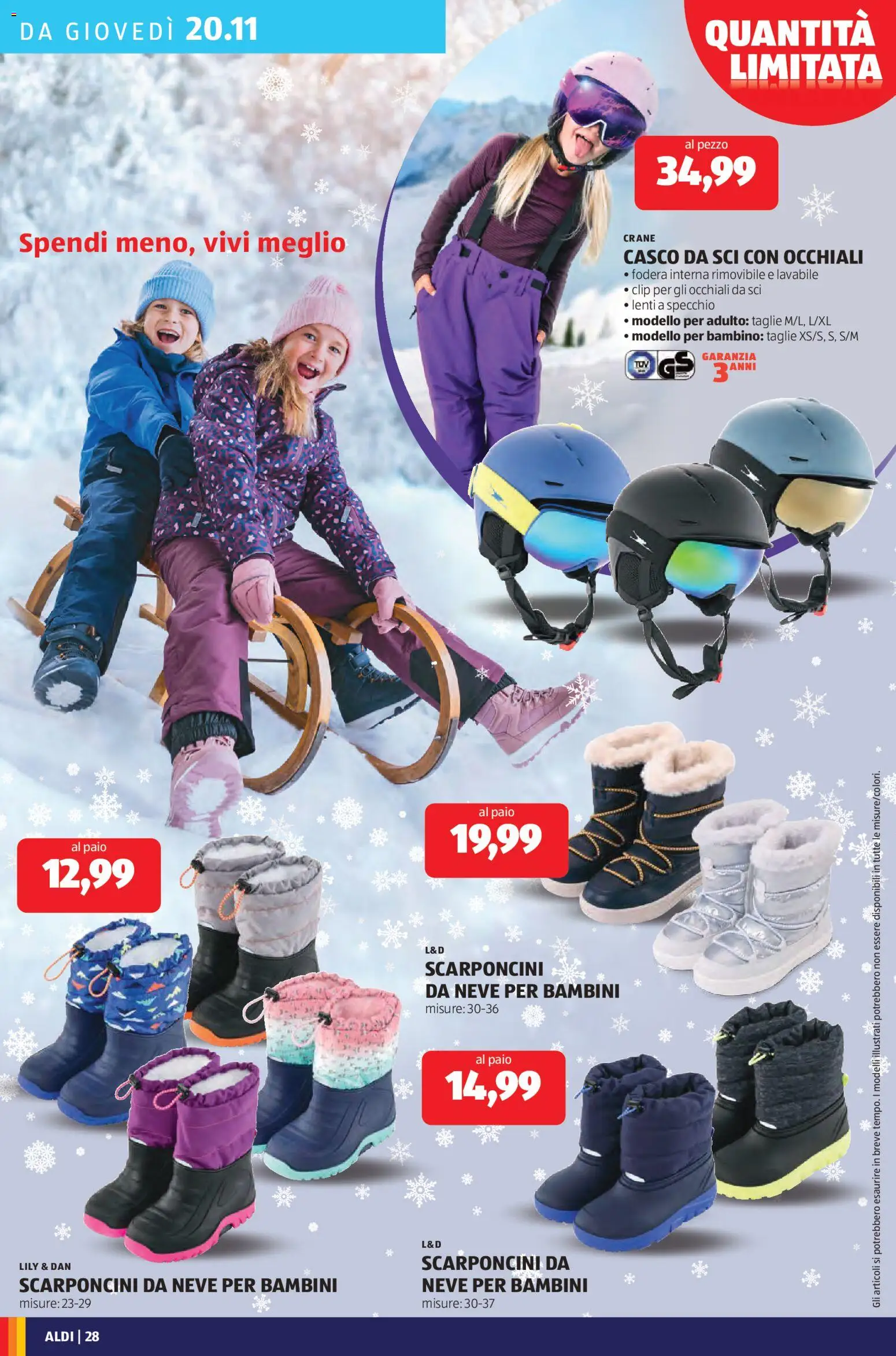 Volantino Aldi del 17.11.2025 | Pagina: 30 | Prodotti: Occhiali, Specchio