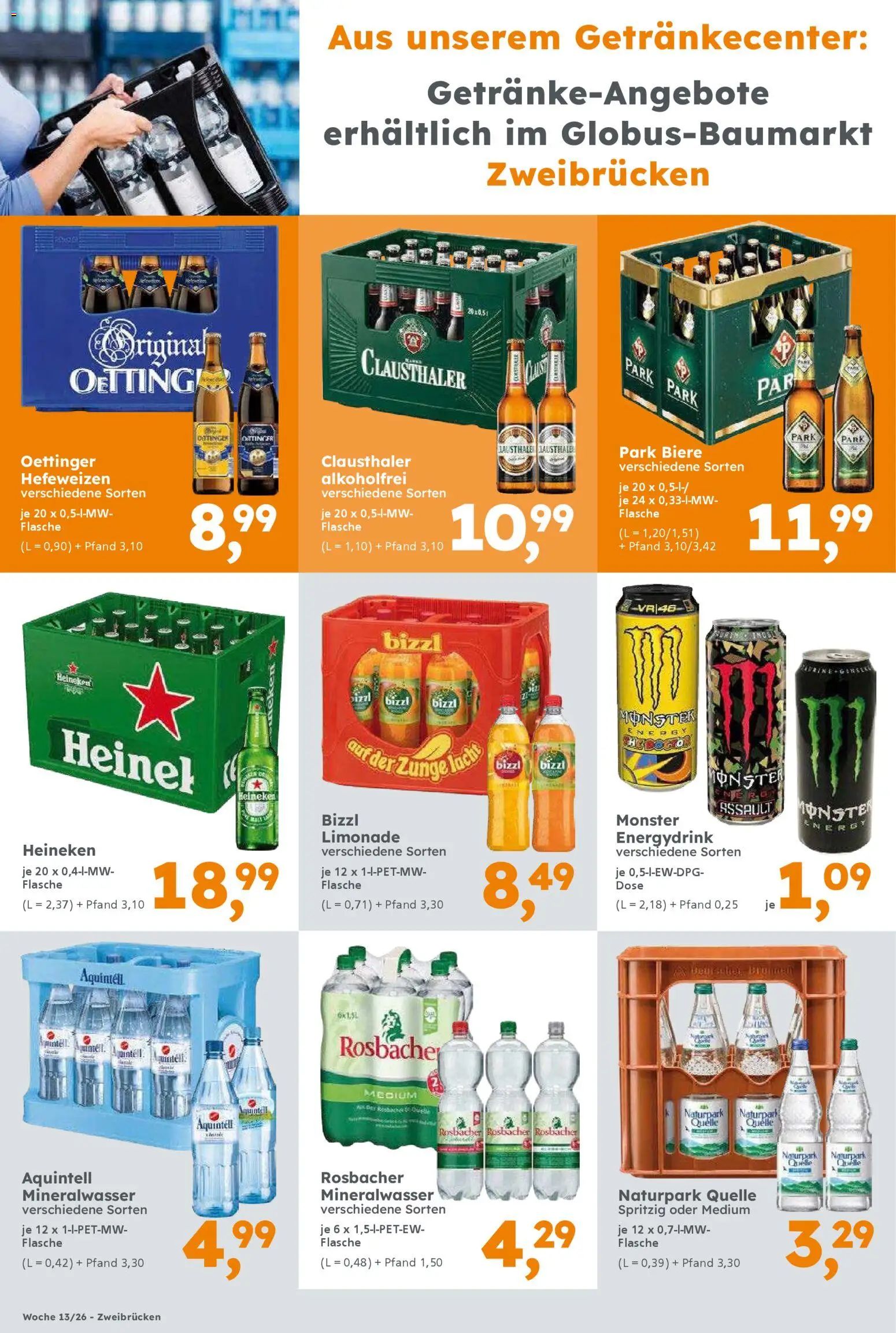 Globus Baumarkt Prospekt Zweibrücken	 – gültig ab 22.03.2026 | Seite: 12