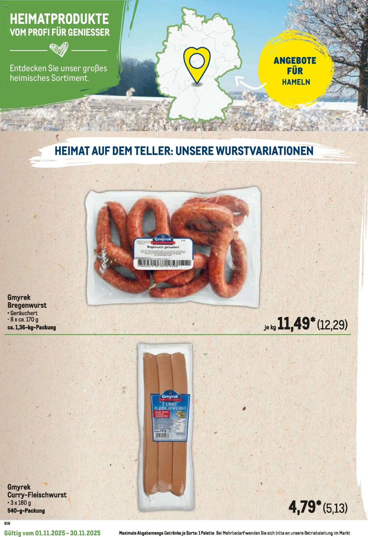 Metro Regionaler Flyer – gültig ab 01.11.2025 | Seite: 18