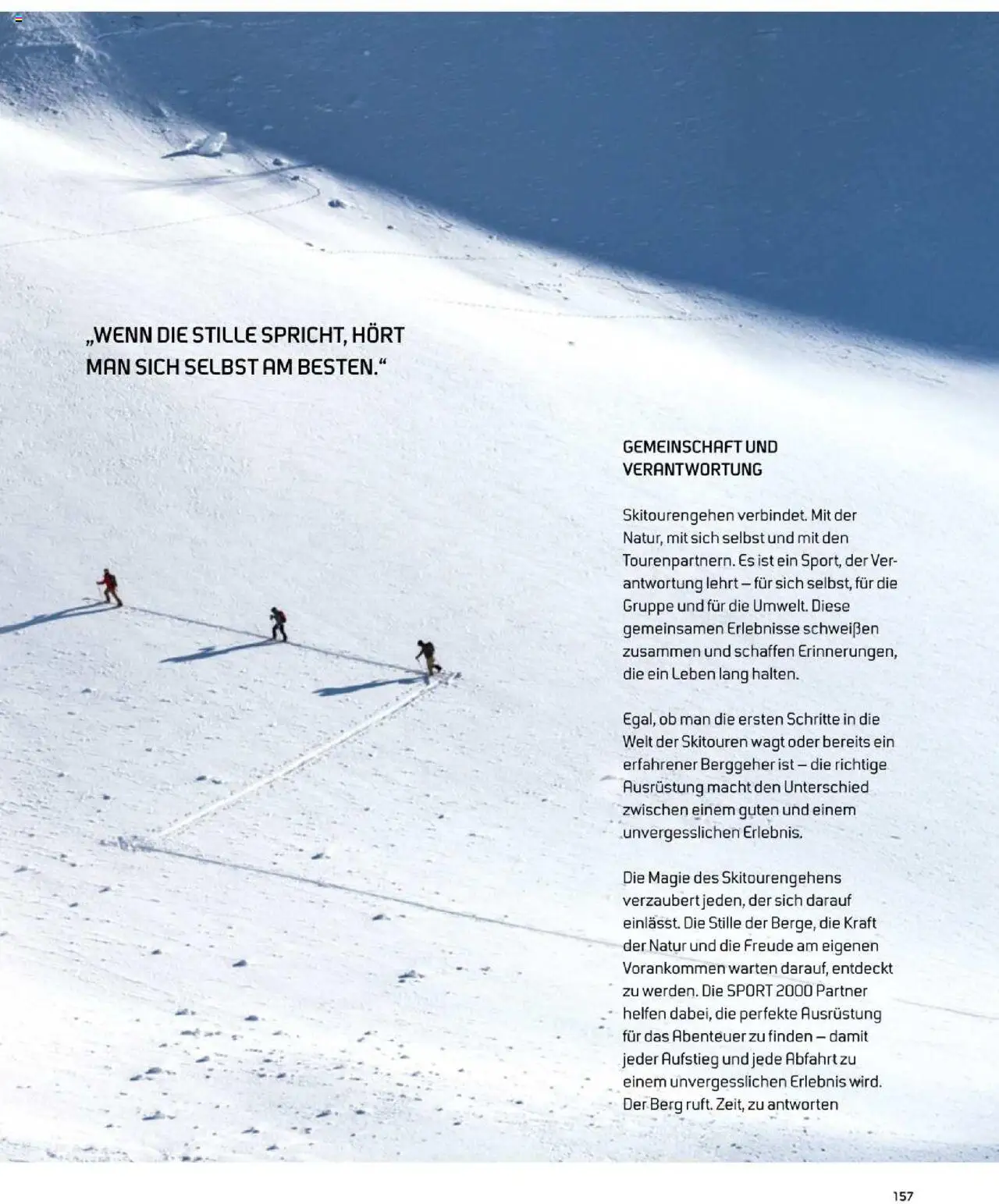 Sport2000 Prospekt Home of Schnee erleben – gültig ab 23.09.2025 | Seite: 157