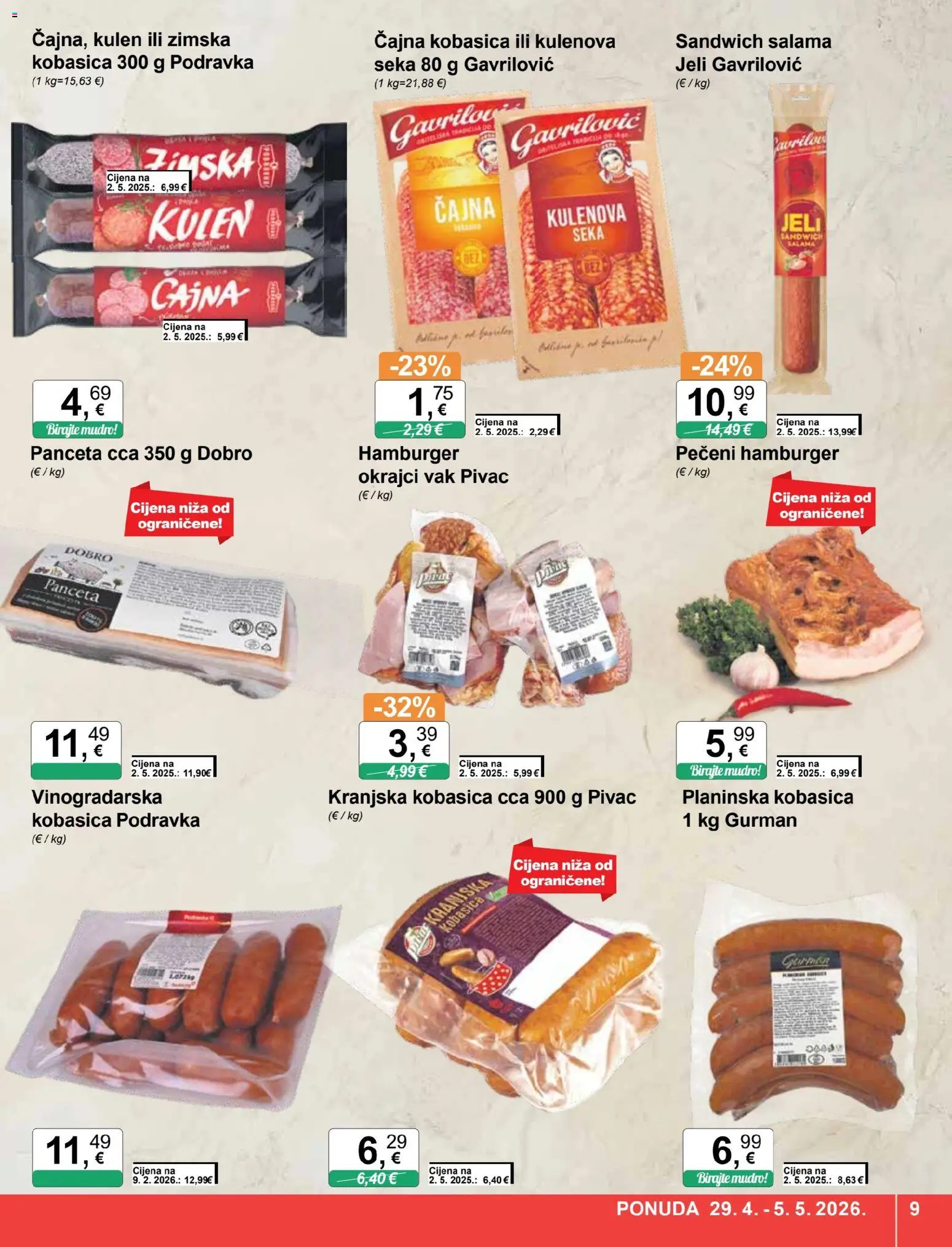 KTC katalog | vrijedi od 29.04.2026 | Stranica: 9