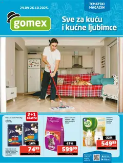 Gomex tema meseca - pregled Gomex kataloga - važi od 29.09.2025