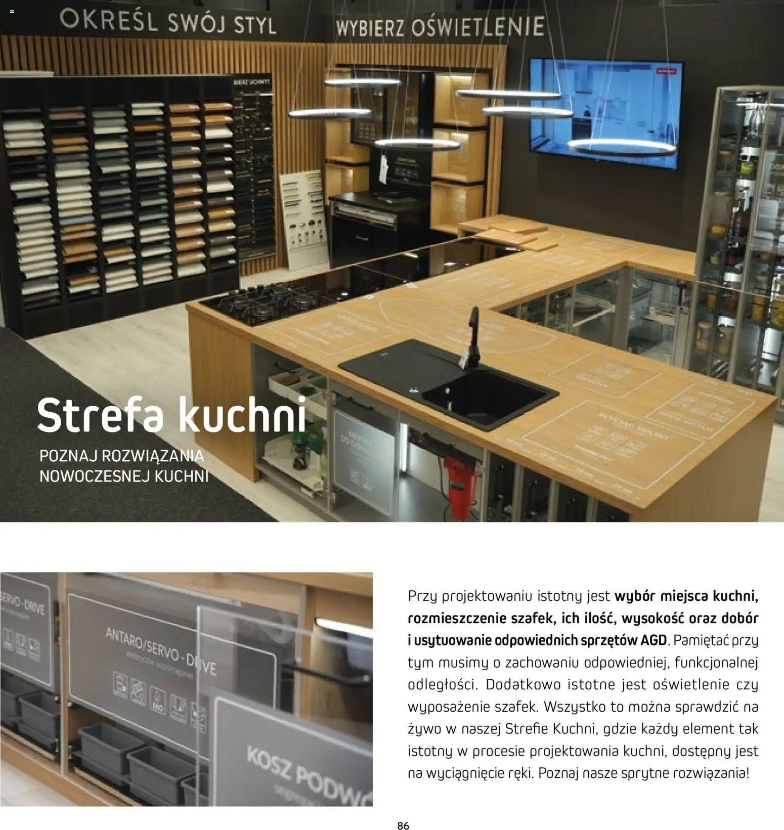 Komfort Gazetka - Katalog kuchnie od 15.12.2025 | Strona: 86 | Produkty: Kosz