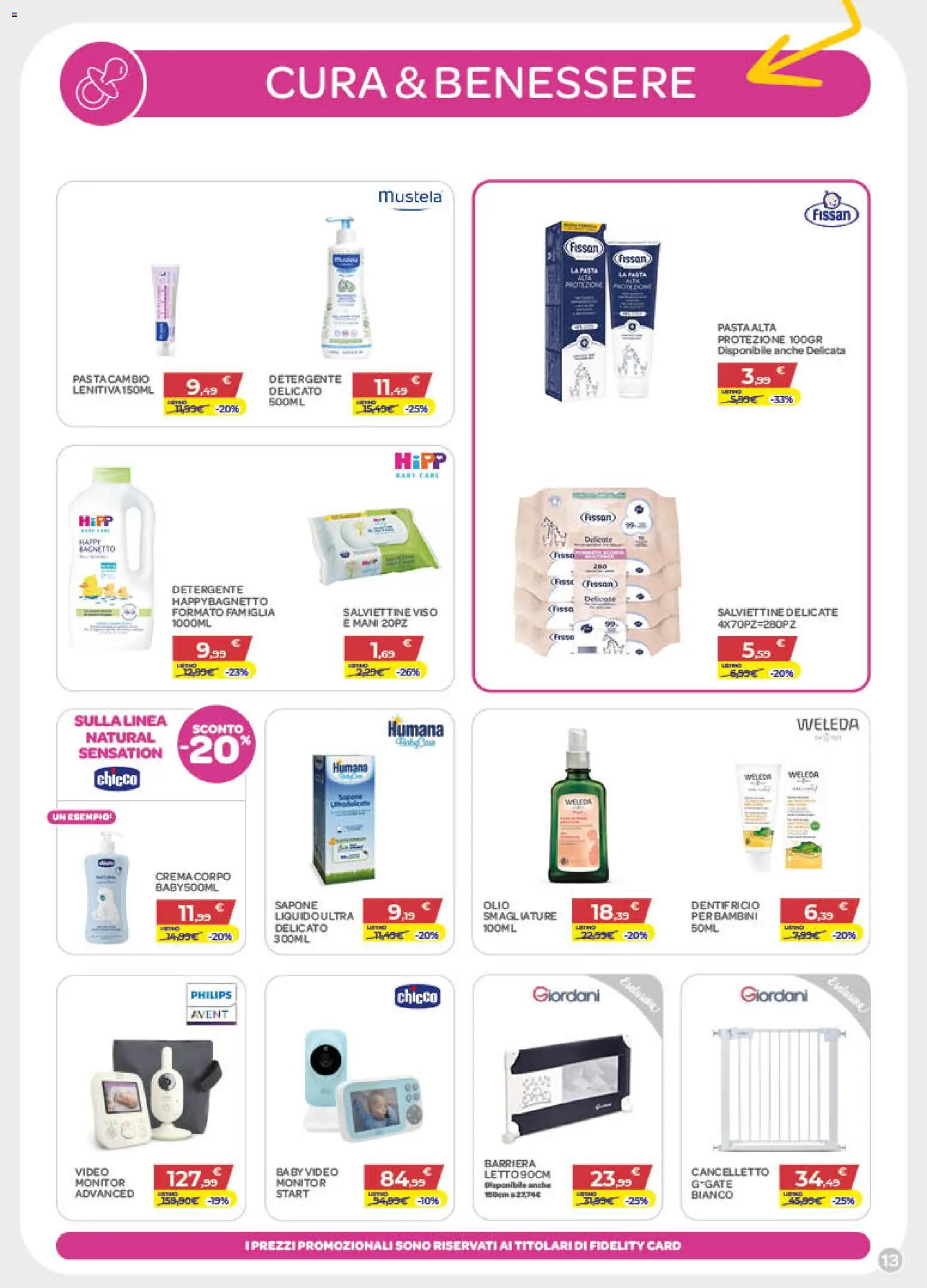 Volantino Bimbo store del 06.01.2026 | Pagina: 13 | Prodotti: Monitor, Sapone, Dentifricio, Video