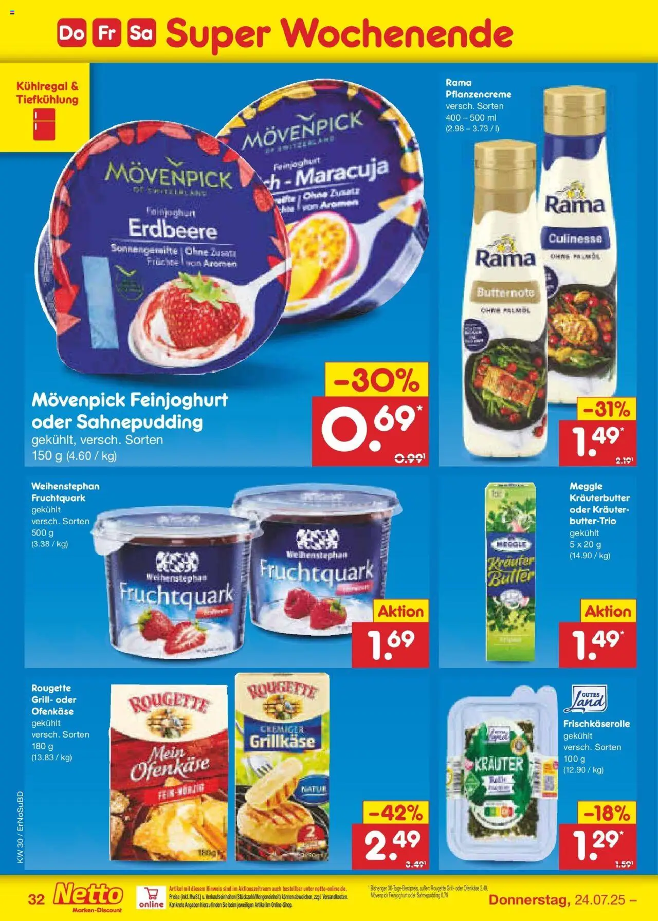 Netto Marken-Discount prospekt Jena-Lobeda	 - gültig ab dem 21.07.2025 | Seite: 46 | Produkte: Grill, Rama, Kräuterbutter