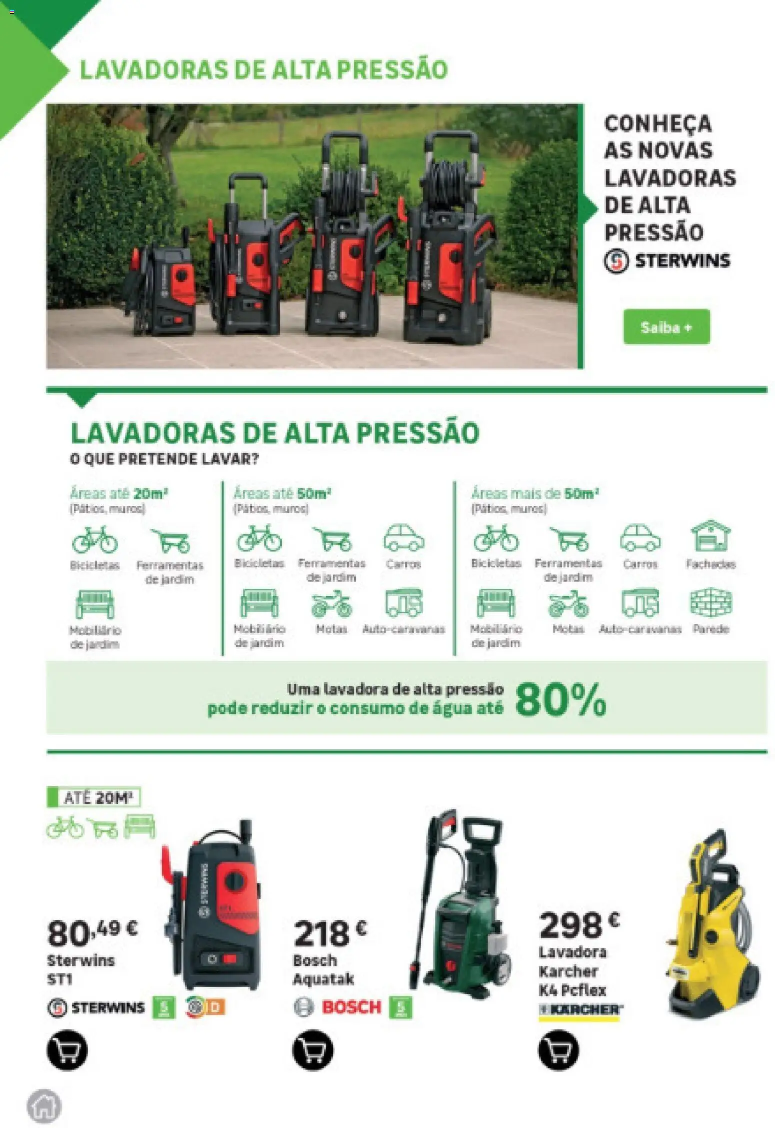 Leroy Merlin Arquipélago da Madeira Jardim │ válido de 12.03.2026 | Página: 88 | Produtos: Agua, Ferramentas