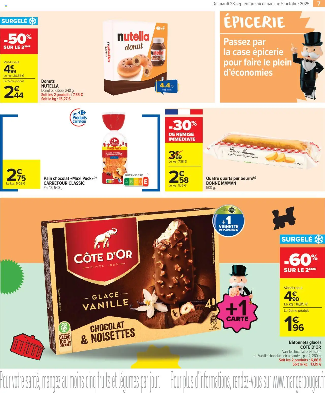  | Page: 9 | Produits: Donut, Noisette, Noisettes, Pain