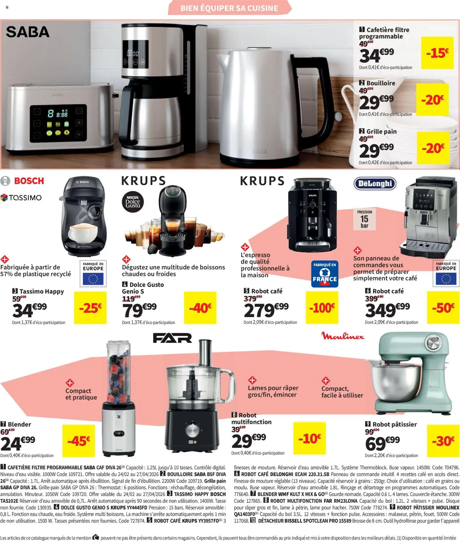 {H1} | Page: 22 | Produits: Robot, Gourde, Krups, Café