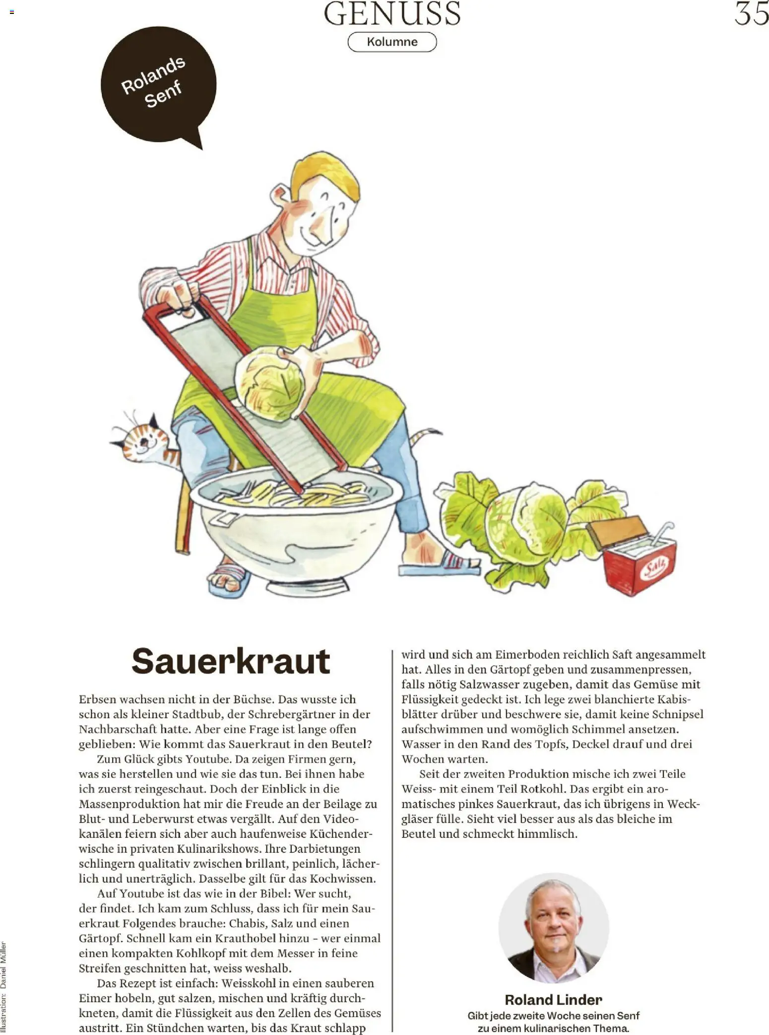 Migros Magazin – gültig ab 02.12.2025 | Seite: 35 | Produkte: Erbsen, Gemüse, Kraut, Video