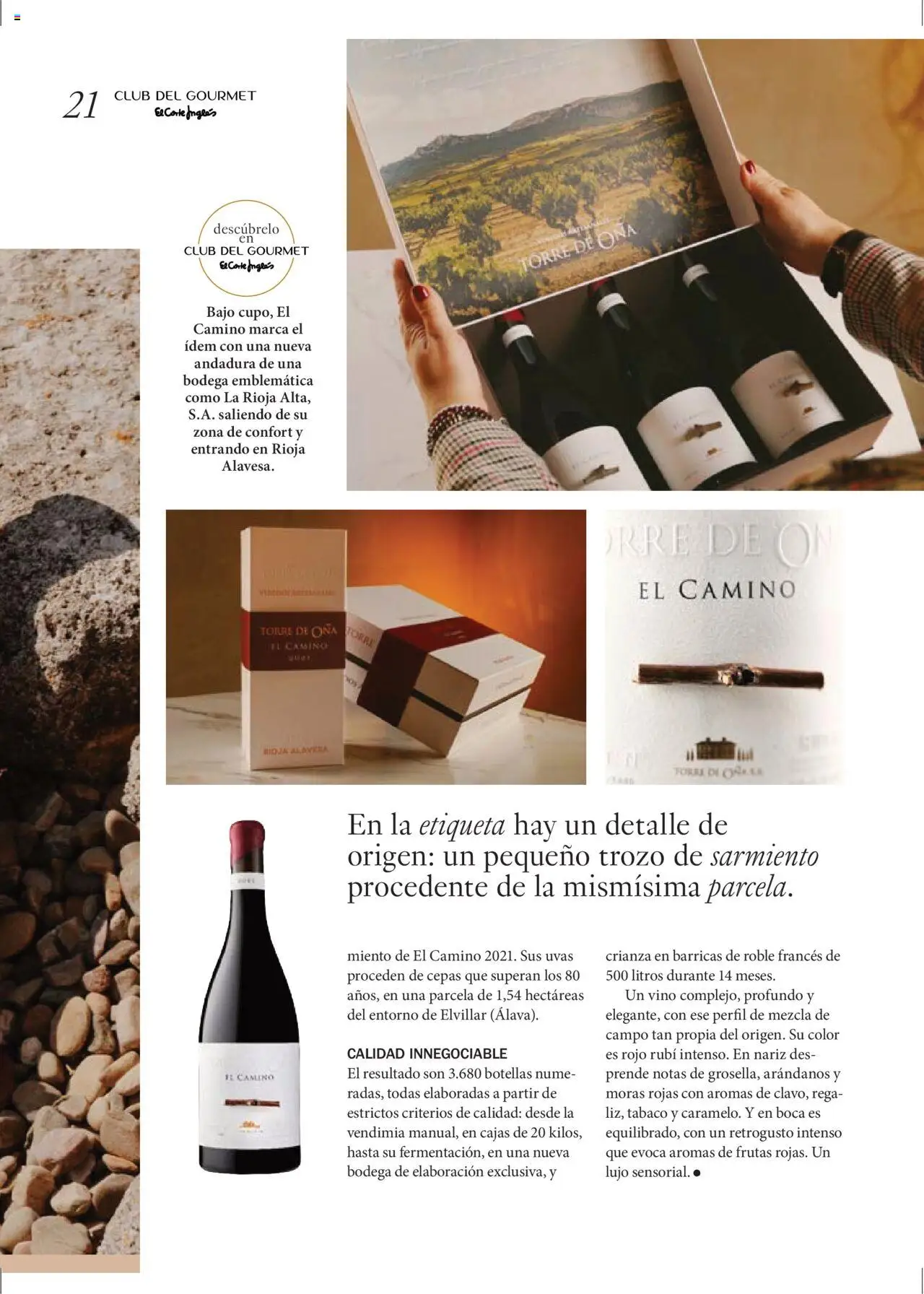 El Corte Inglés ofertas │ válido desde el 27.06.2025 | Página: 21 | Productos: Τζίντζερ, Vino