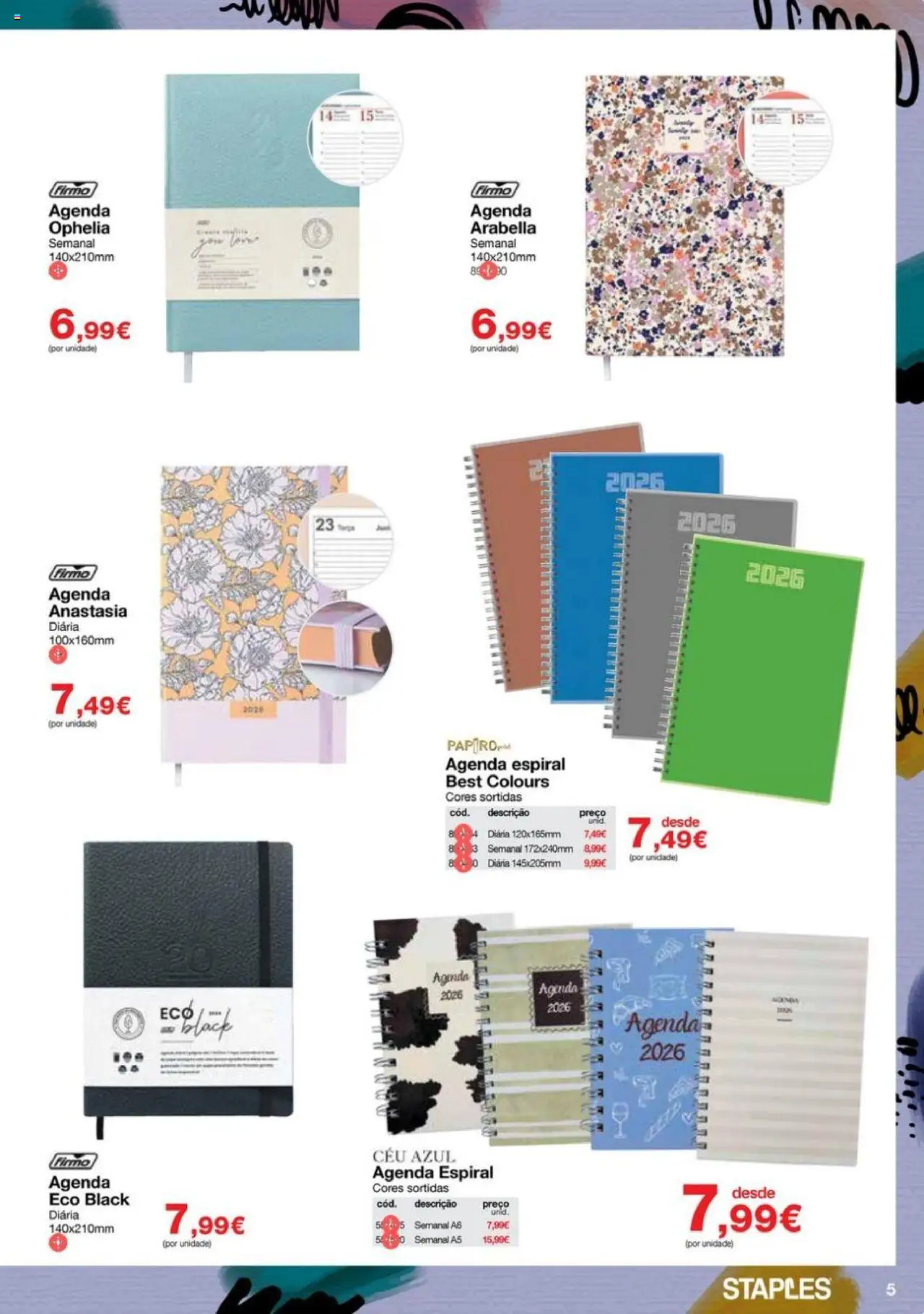 Staples - Agendas 2026 │ válido de 13.10.2025 | Página: 5
