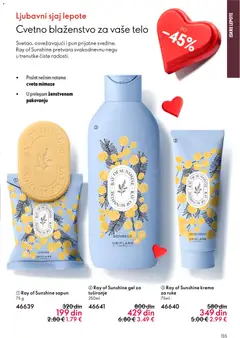 Oriflame katalog Februar 2026 - pregled Oriflame kataloga - važi od 28.01.2026 | Strana: 155 | Proizvode: Krema, Sapun
