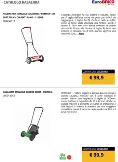 Anteprima del volantino Eurobrico Rasaerba catalogo valido a partire dal 23.07.2025 | Pagina: 45 | Prodotti: Rasaerba