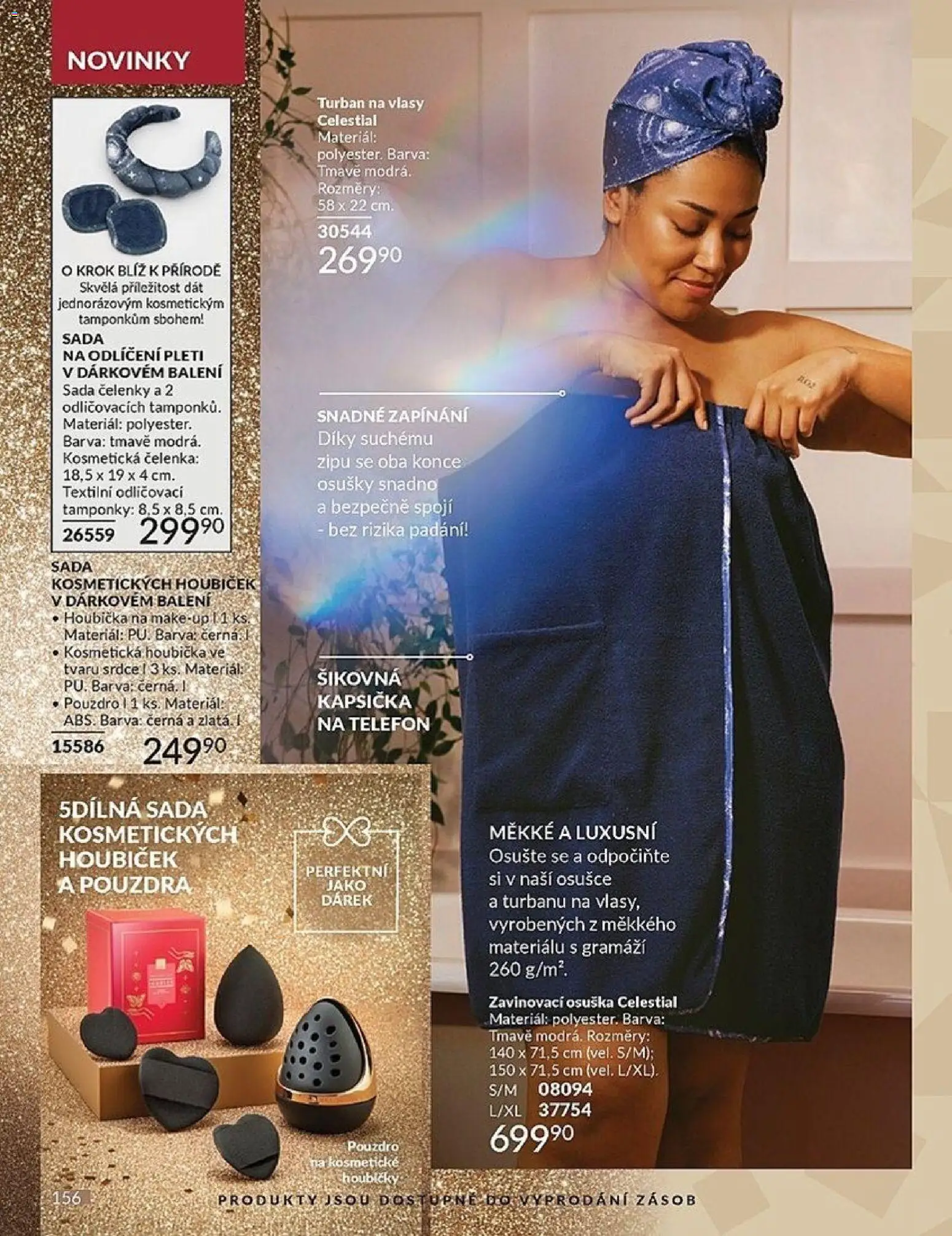 Avon Black Friday od 01.11.2025 | Strana: 156 | Produkty: Makeup, Osuška, Osušky, Pouzdro
