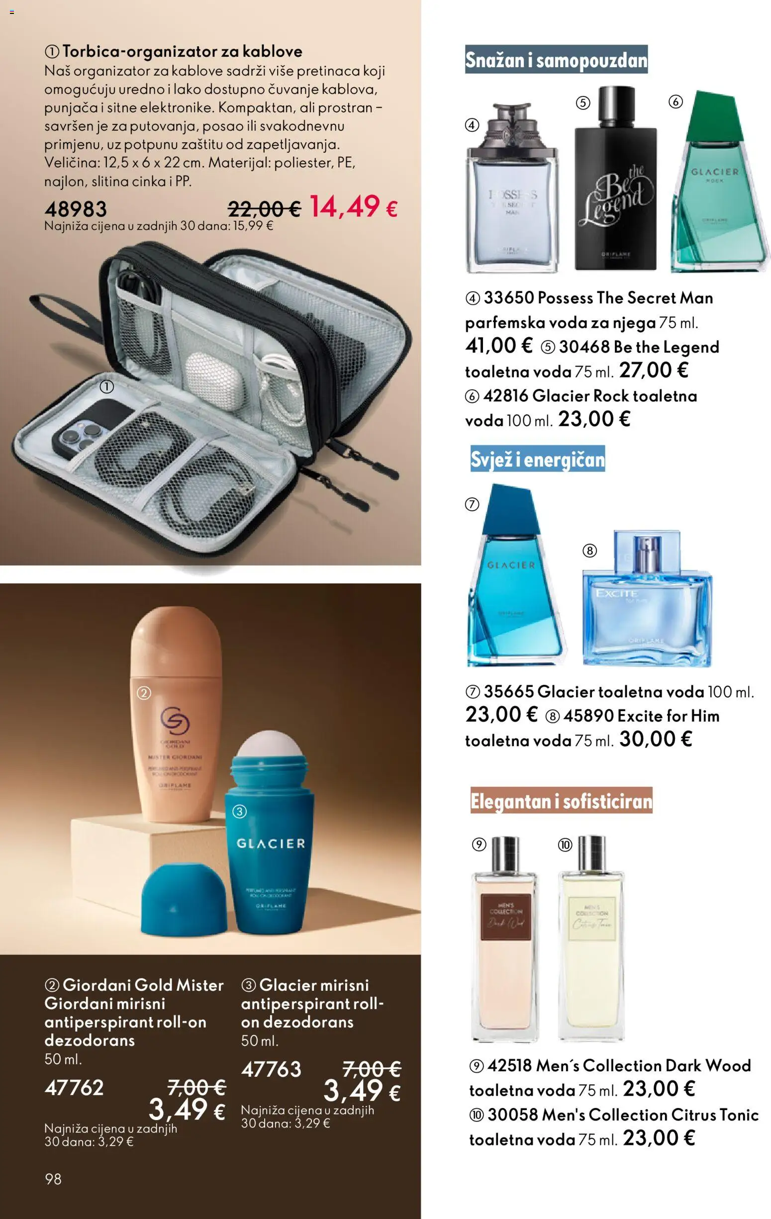 Oriflame katalog | vrijedi od 18.02.2026 | Stranica: 98 | Proizvodi: Dezodorans, Antiperspirant, Voda, Tonic
