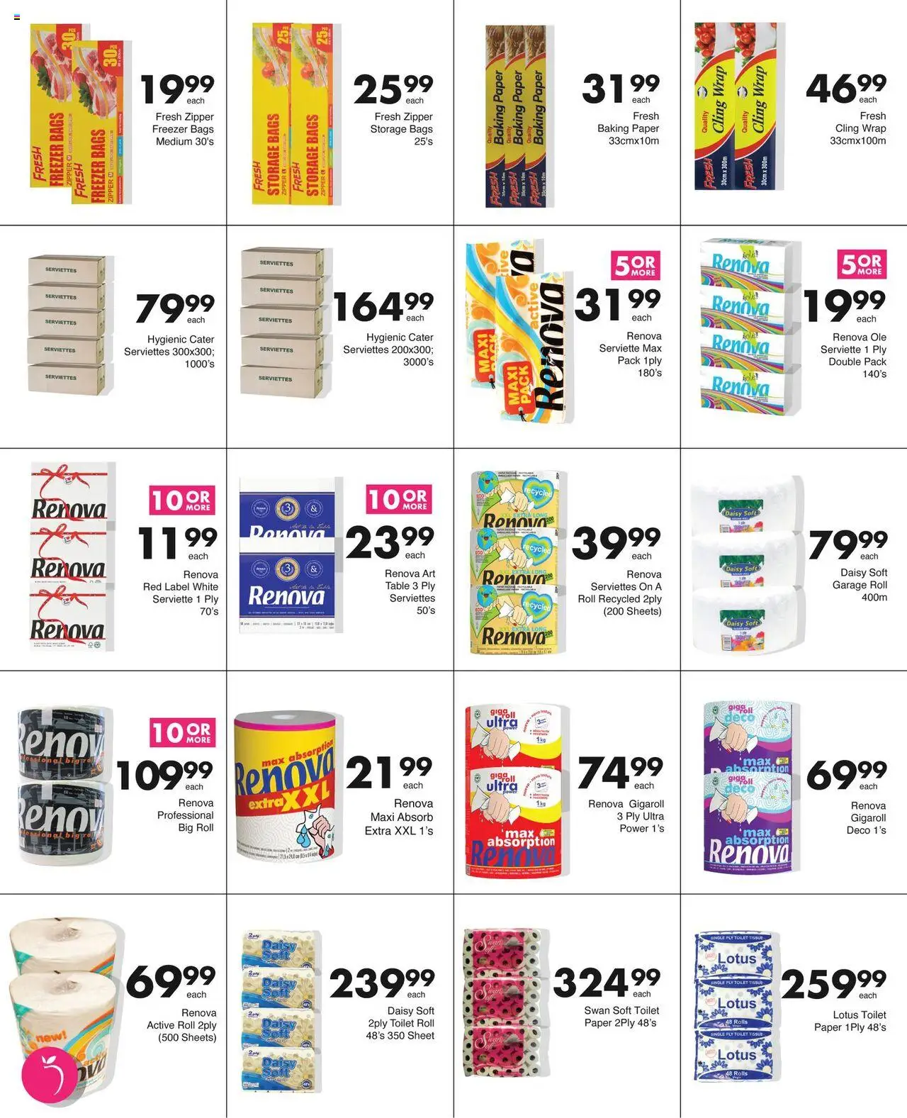 New Save catalogue – valid from 06.10.2025 | Page: 23 | Products: Freezer, Toilet, Paper, Freezer bags