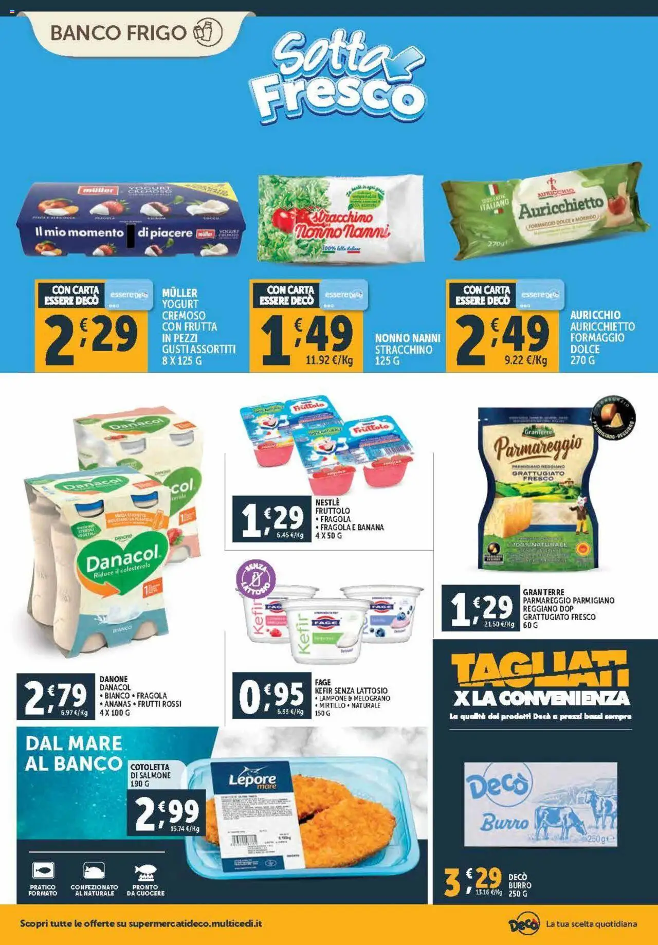 Volantino Decò del 04.10.2025 | Pagina: 6 | Prodotti: Yogurt, Frutta, Lampone, Parmigiano