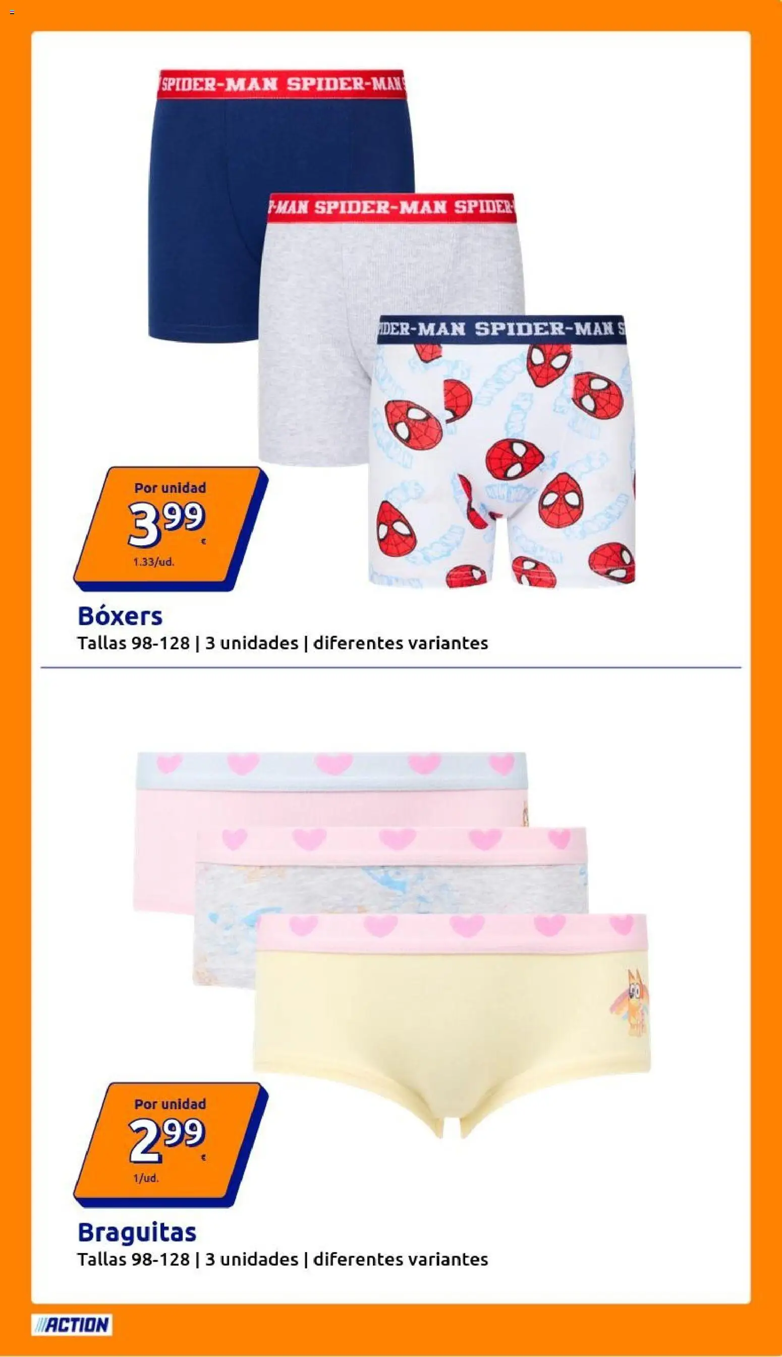 Action folleto │ válido desde el 15.04.2026 | Página: 15 | Productos: Boxers