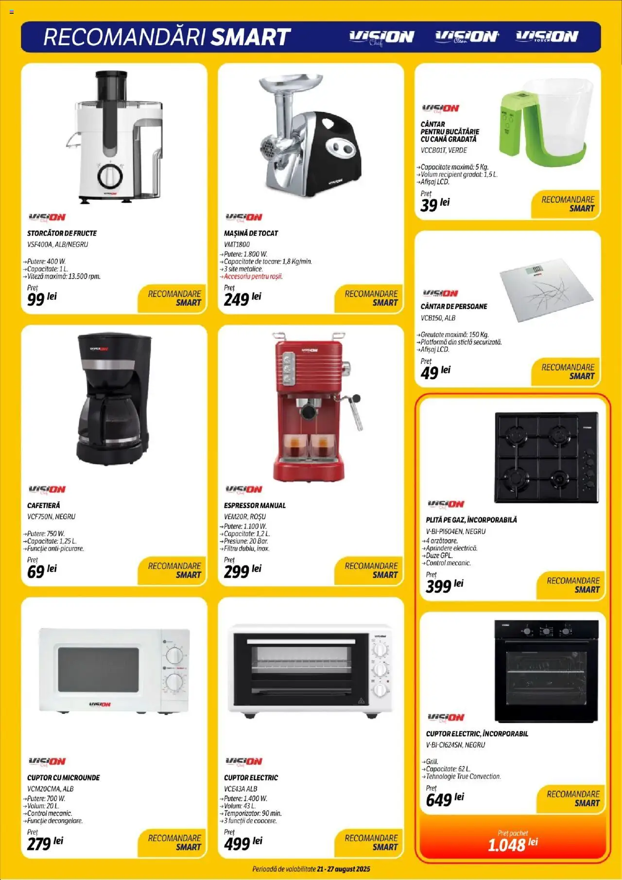 Catalog Flanco – valabil de la 21.08.2025 | Pagină: 20 | Produse: Espressor, Cuptor, Bucătărie, Storcător de fructe
