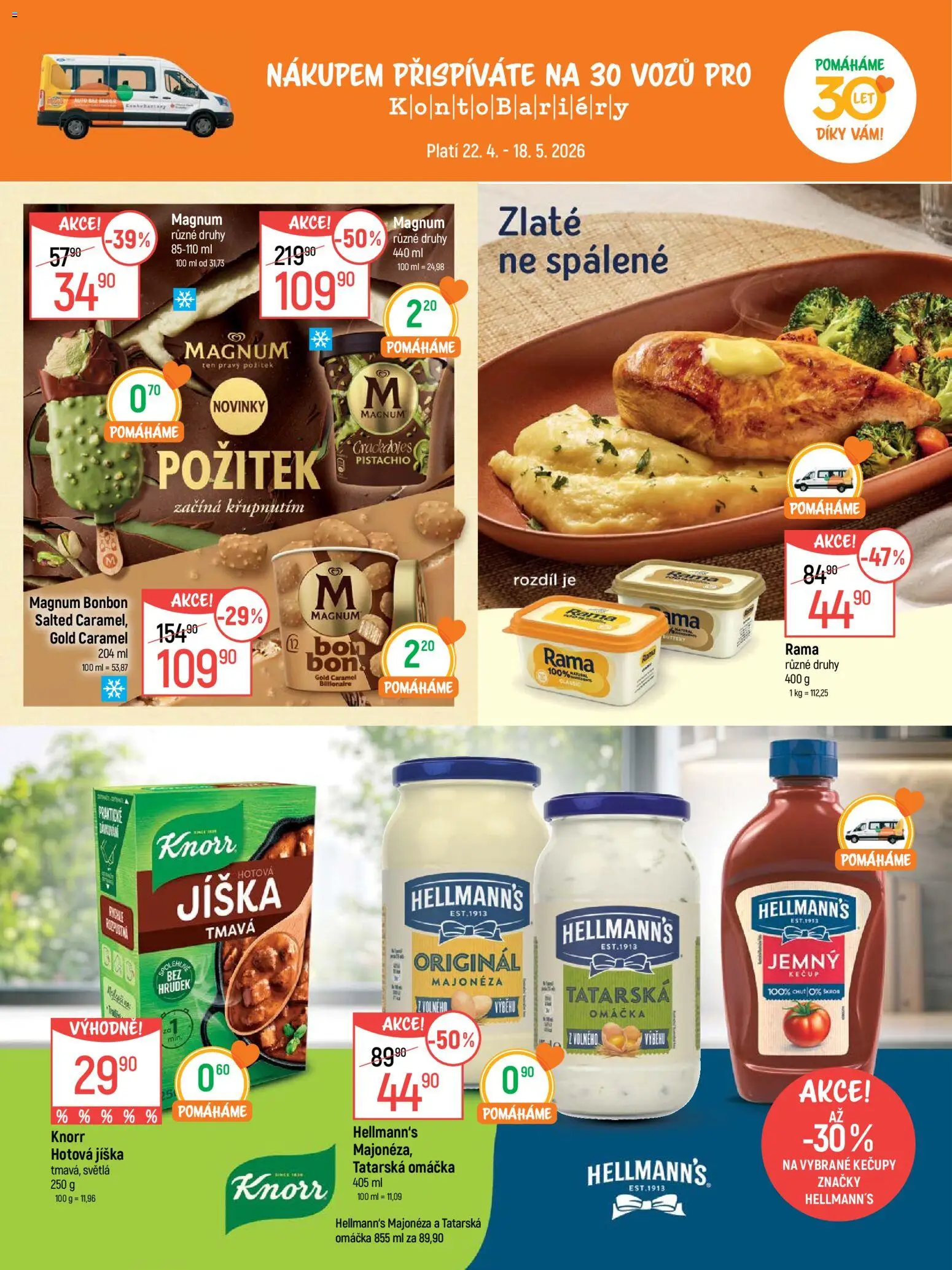 Globus leták - Trmice od 22.04.2026 | Strana: 8 | Produkty: Jíška, Kečup, Rama, Knorr