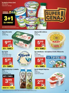 Delikatesy Centrum Gazetka od 24.07.2025 | Strona: 27 | Produkty: Jogurt pitny, Serek wiejski, Kawa, Śmietana