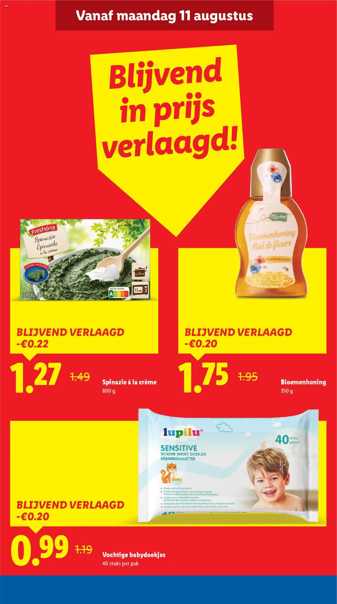  | Pagina: 2 | Producten: Spinazie, Ostyalap, Babydoekjes, Parfum