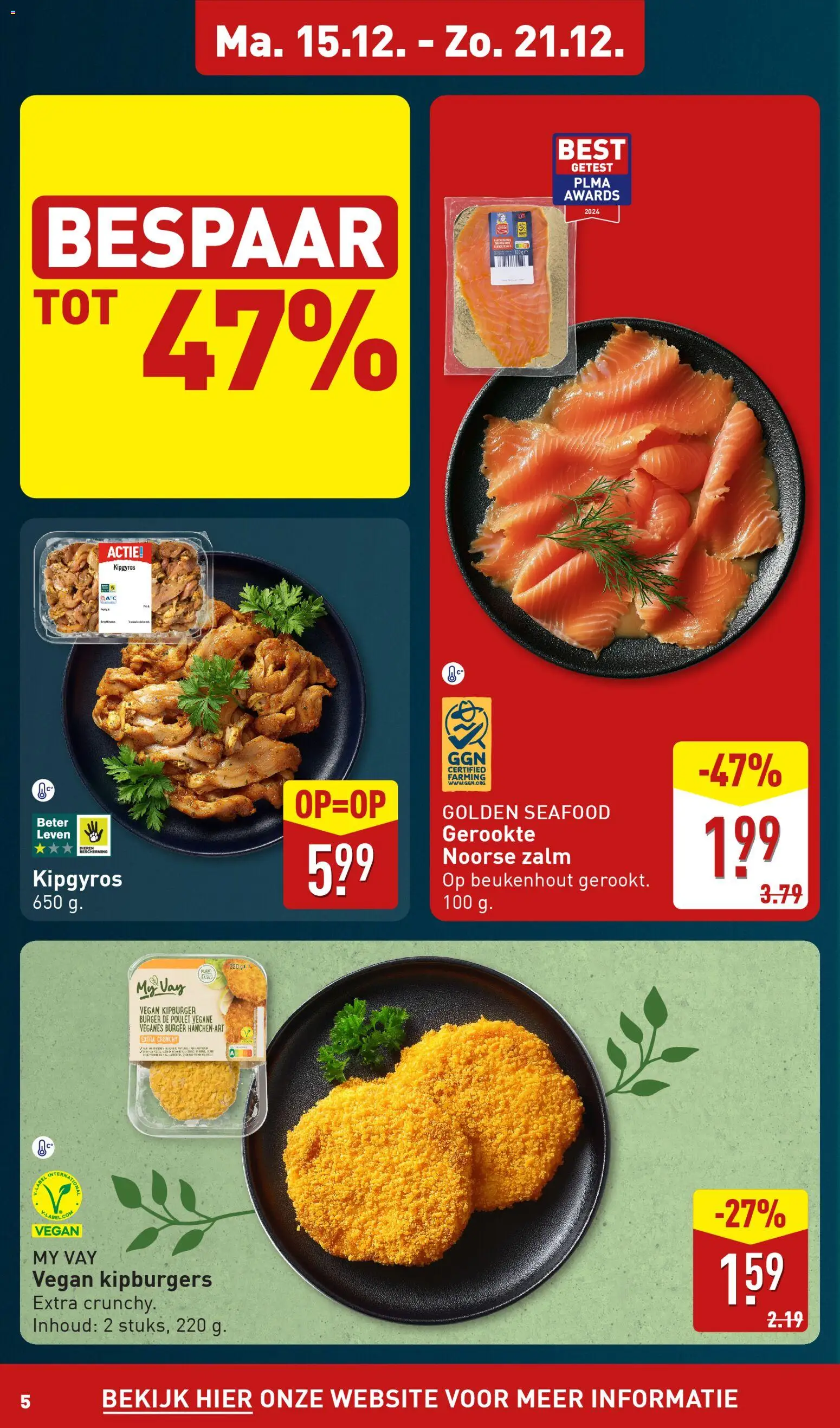 {H1} | Pagina: 5 | Producten: Zalm