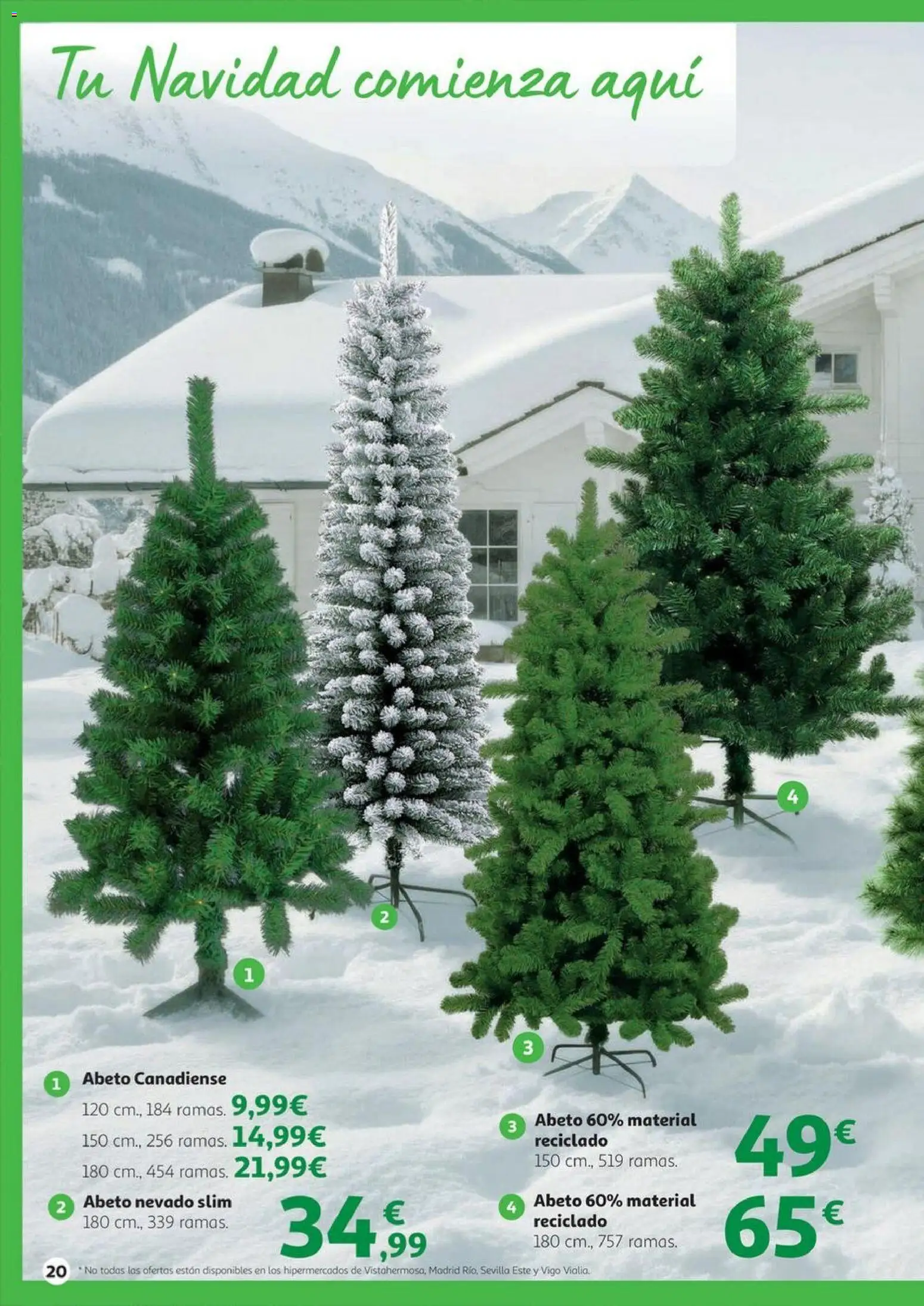 Alcampo - Decoración Navidad HG │ válido desde el 06.11.2025 | Página: 20