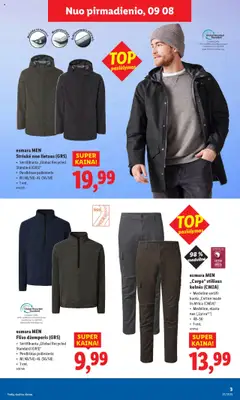 LIDL akcijos nuo 08.09.2025 | Puslapis: 3 | Prekių: Džemperis, Kelnes