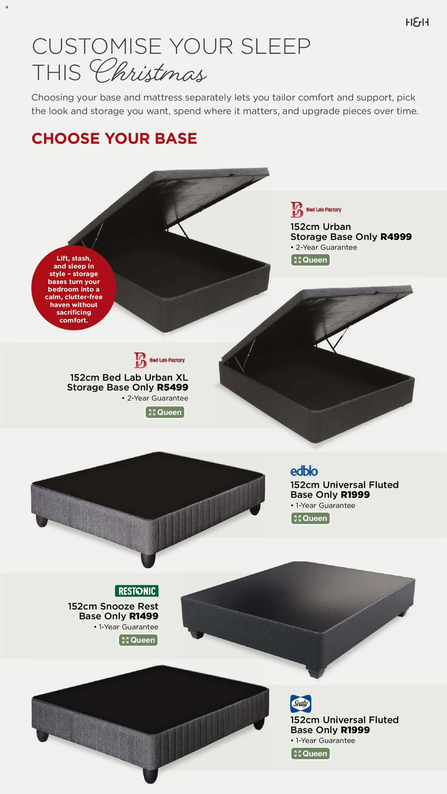New House and Home catalogue – valid from 17.11.2025 | Page: 29 | Products: Bed, Mattress