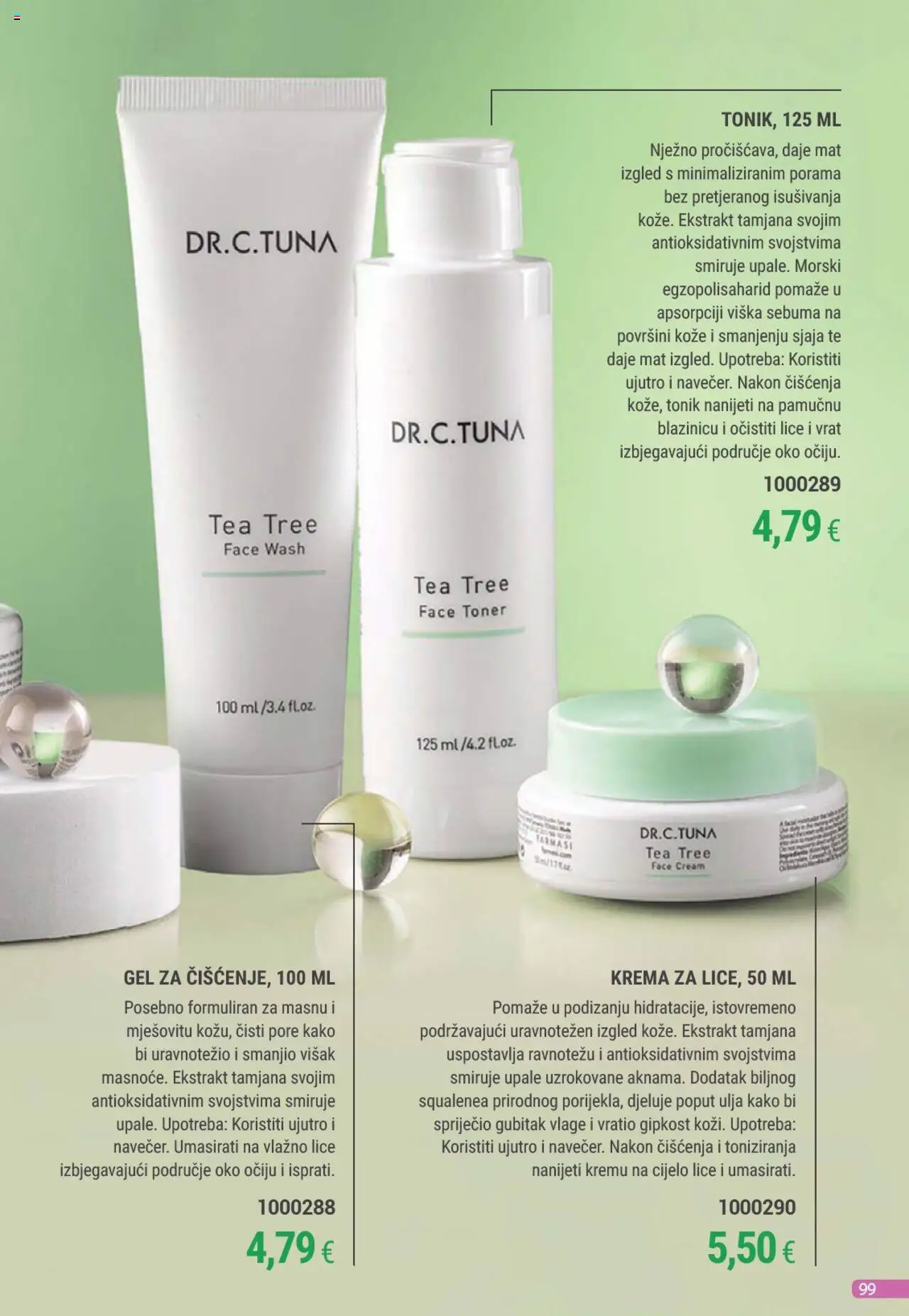Farmasi katalog | vrijedi od 01.08.2025 | Stranica: 99 | Proizvodi: Krema, Toner