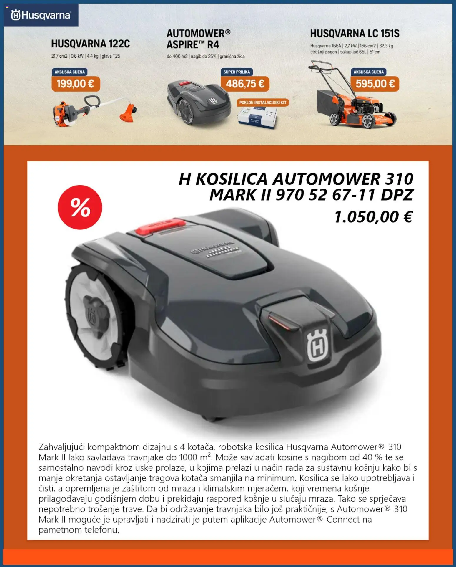 Comet katalog | vrijedi od 08.04.2026 | Stranica: 4 | Proizvodi: Kosilica