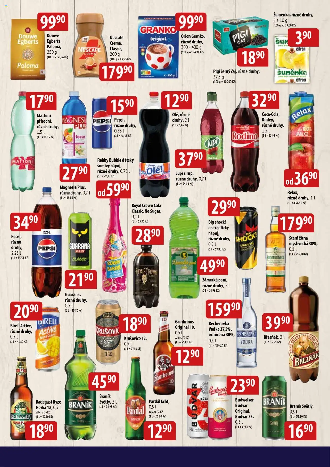 BALA velký leták + od 20.08.2025 | Strana: 5 | Produkty: Březňák, Jupí, Douwe Egberts, Citron