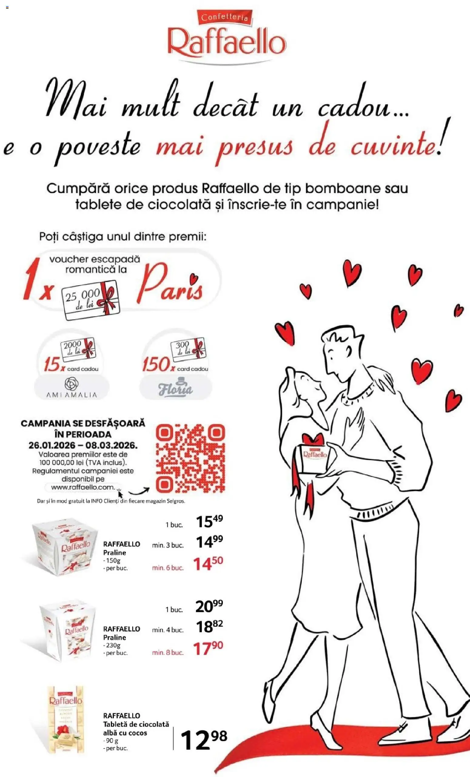 Noul catalog Selgros – valabil de la 20.02.2026 | Pagină: 13 | Produse: Tabletă, Praline, Ciocolată, Bomboane
